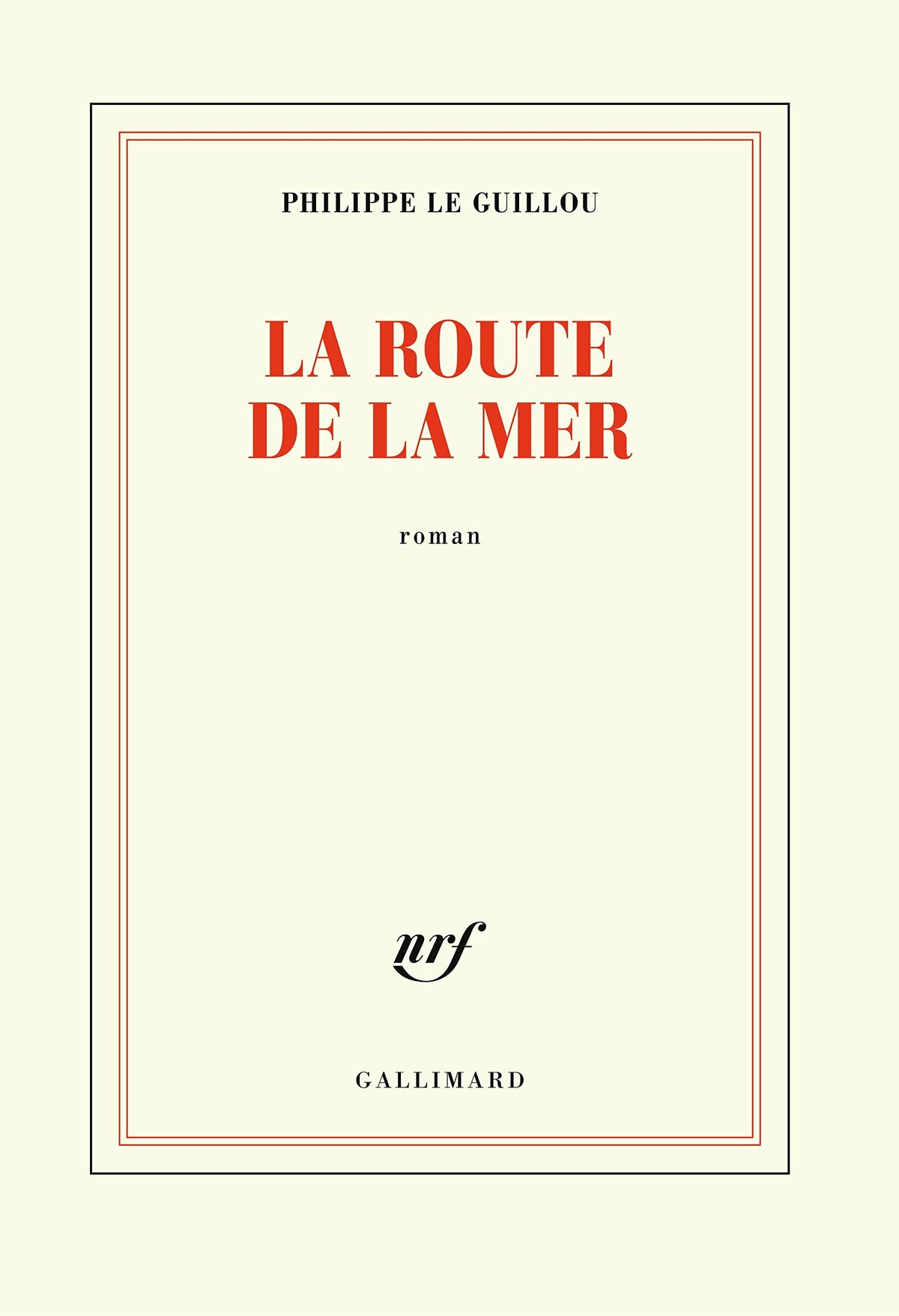 La route de la mer 9782072756580
