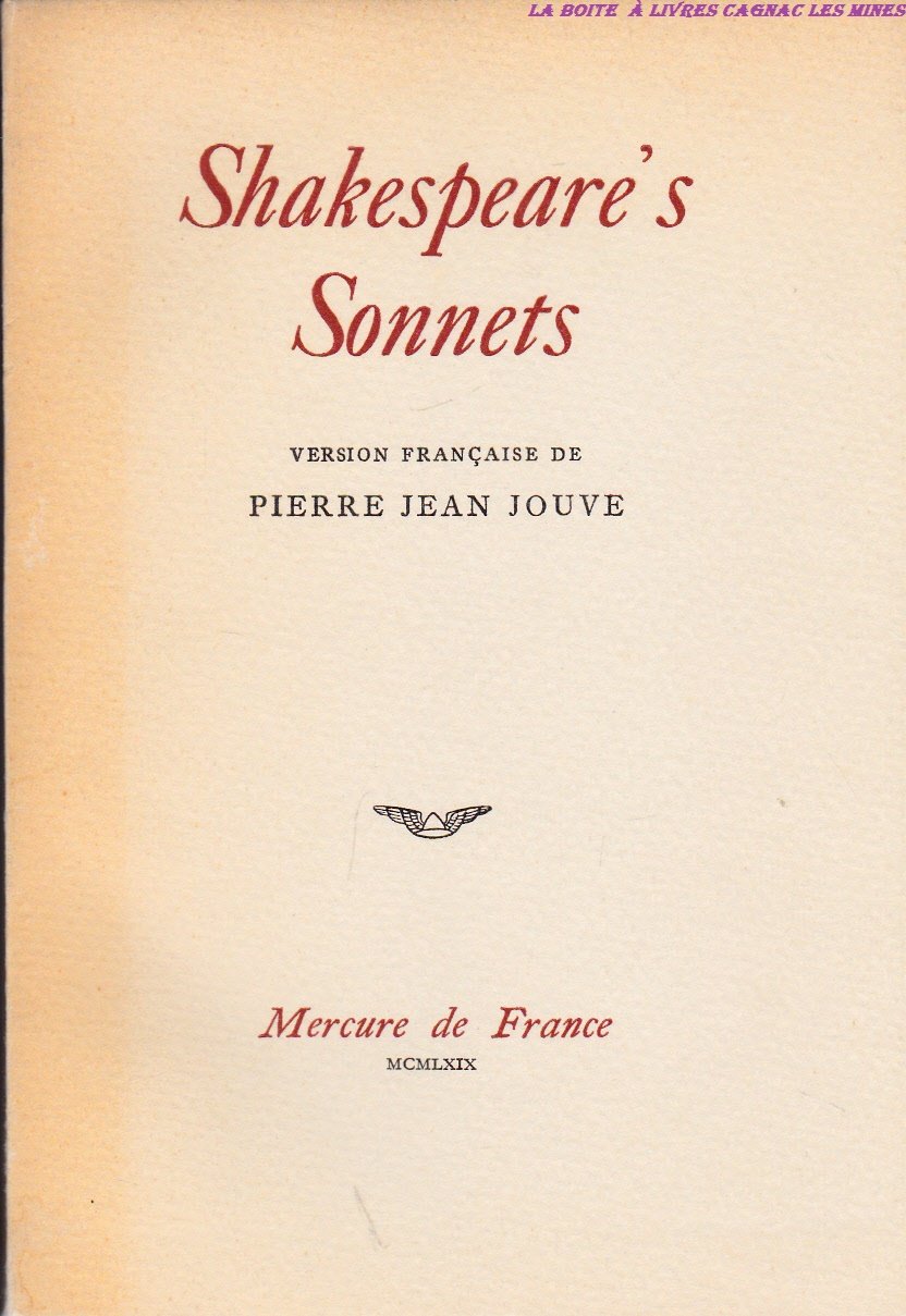 Shakespeare's sonnets. 