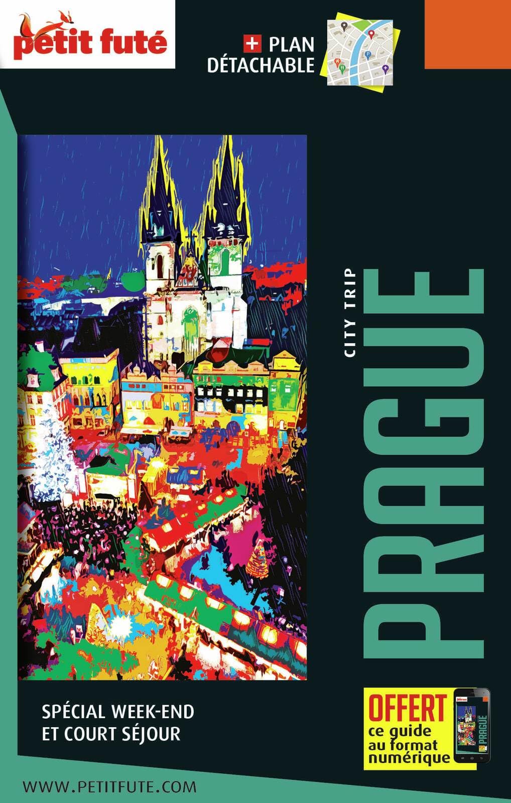 Guide Prague City Trip 2024/2025 City trip Petit Futé (2024-2025) 9782305107097