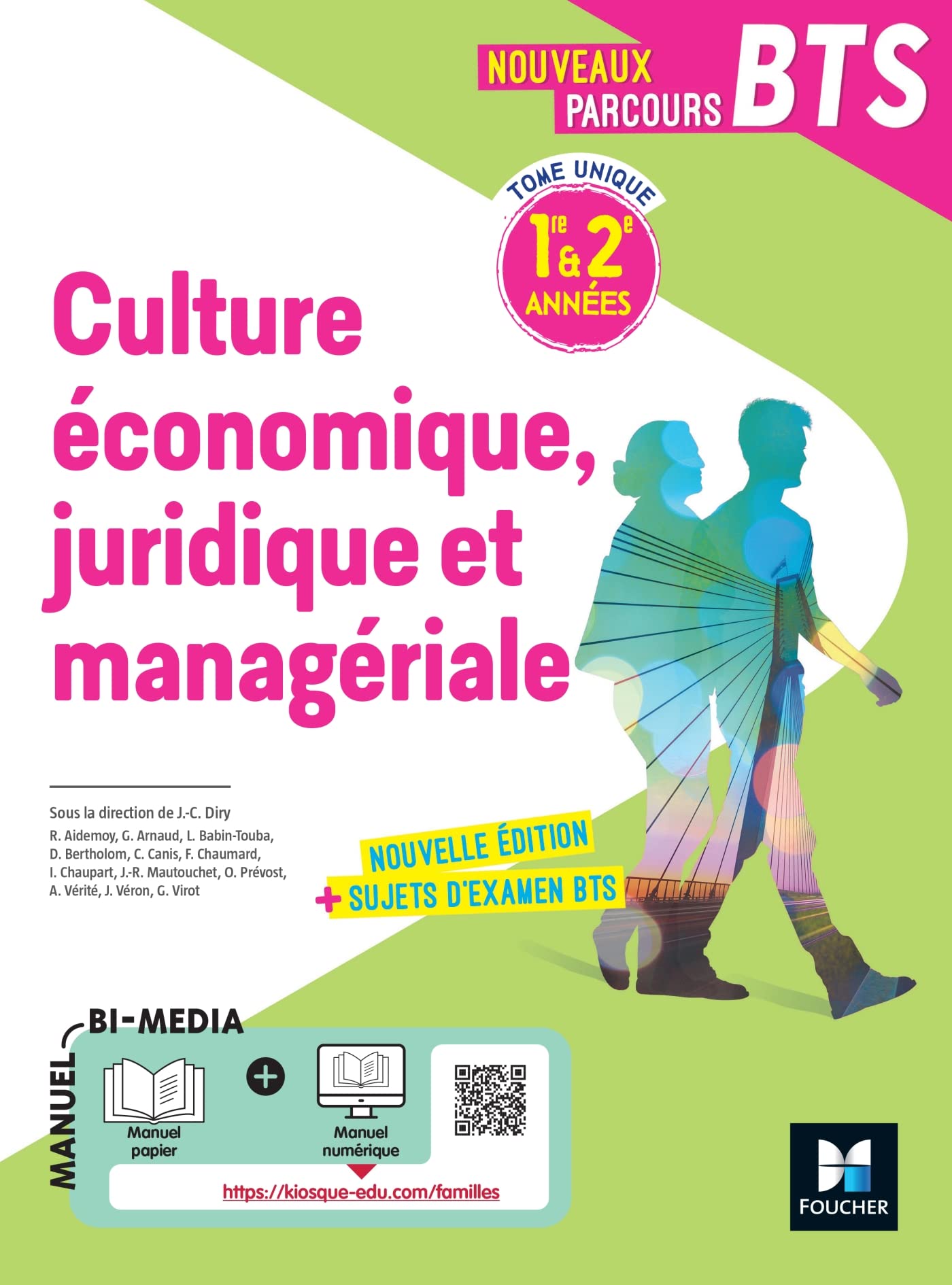 Nouveaux Parcours - Culture économique juridique et managériale (CEJM) BTS 1re & 2e années - 2022 9782216165193