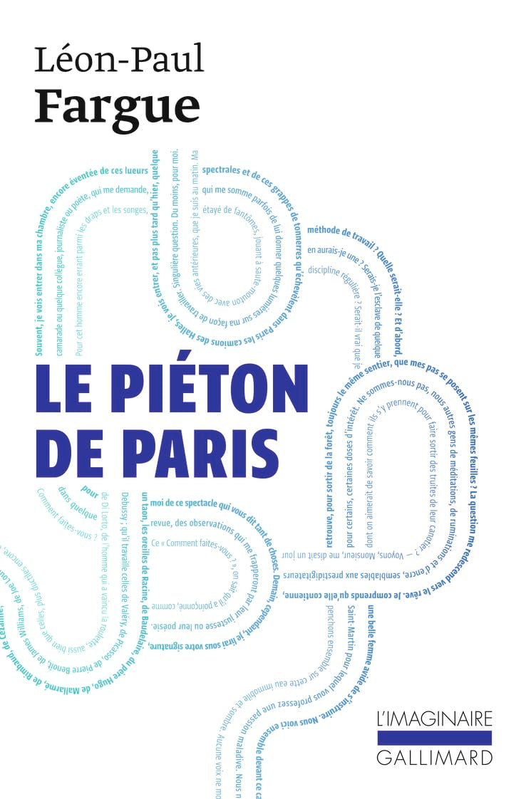 Le Piéton de Paris / D'après Paris 9782070734399