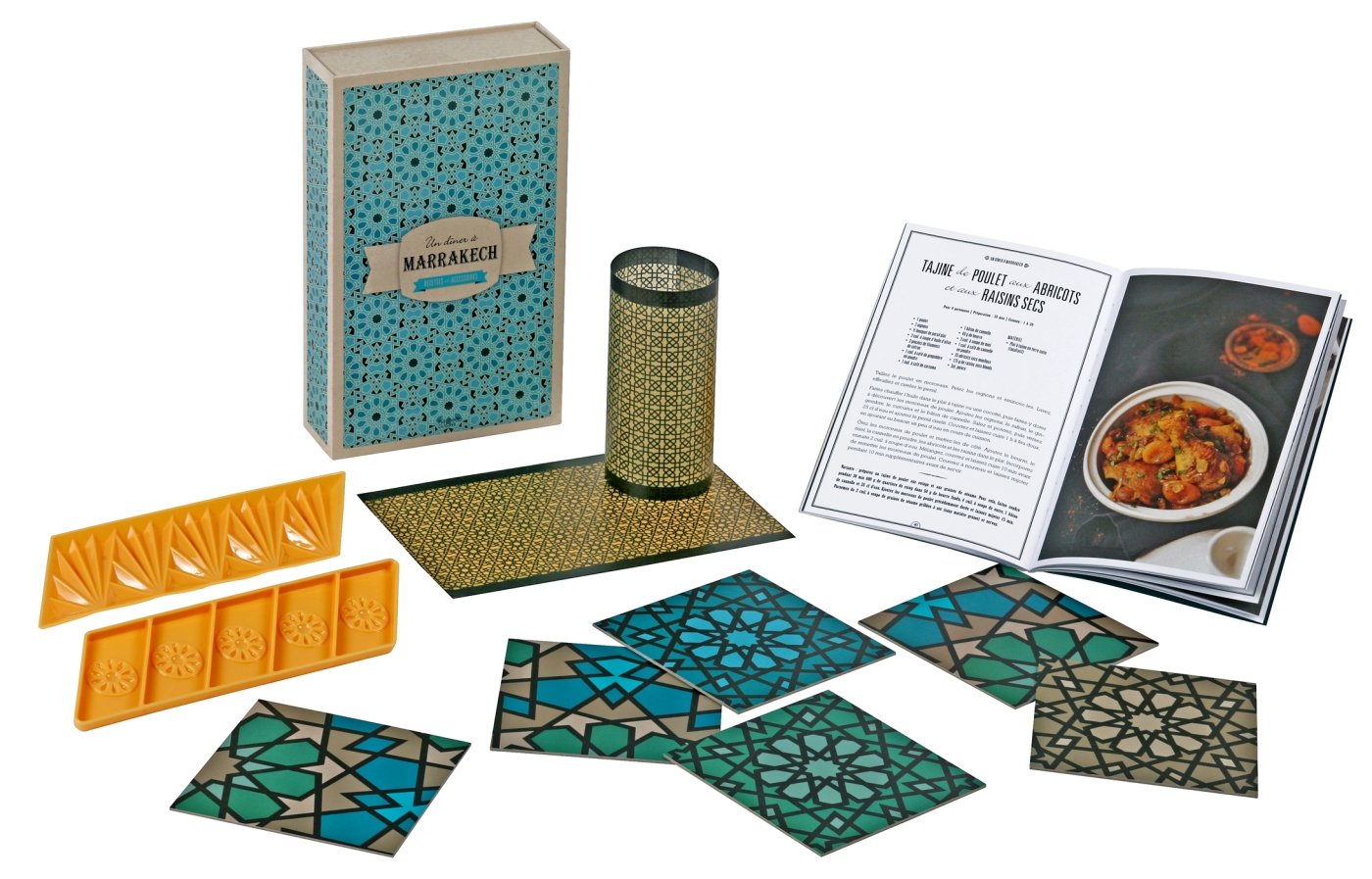 Un dîner à Marrakech: Recettes et accessoires 9782012315204