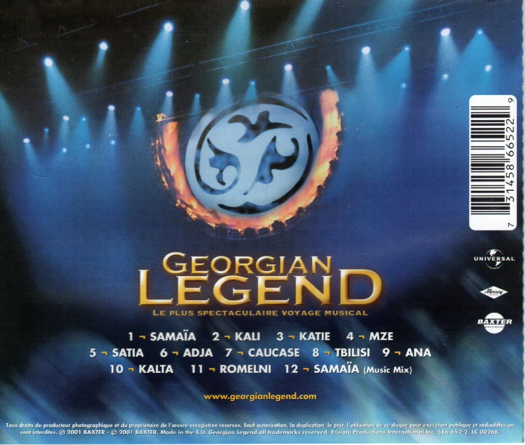 Georgian Legend 0731458665229