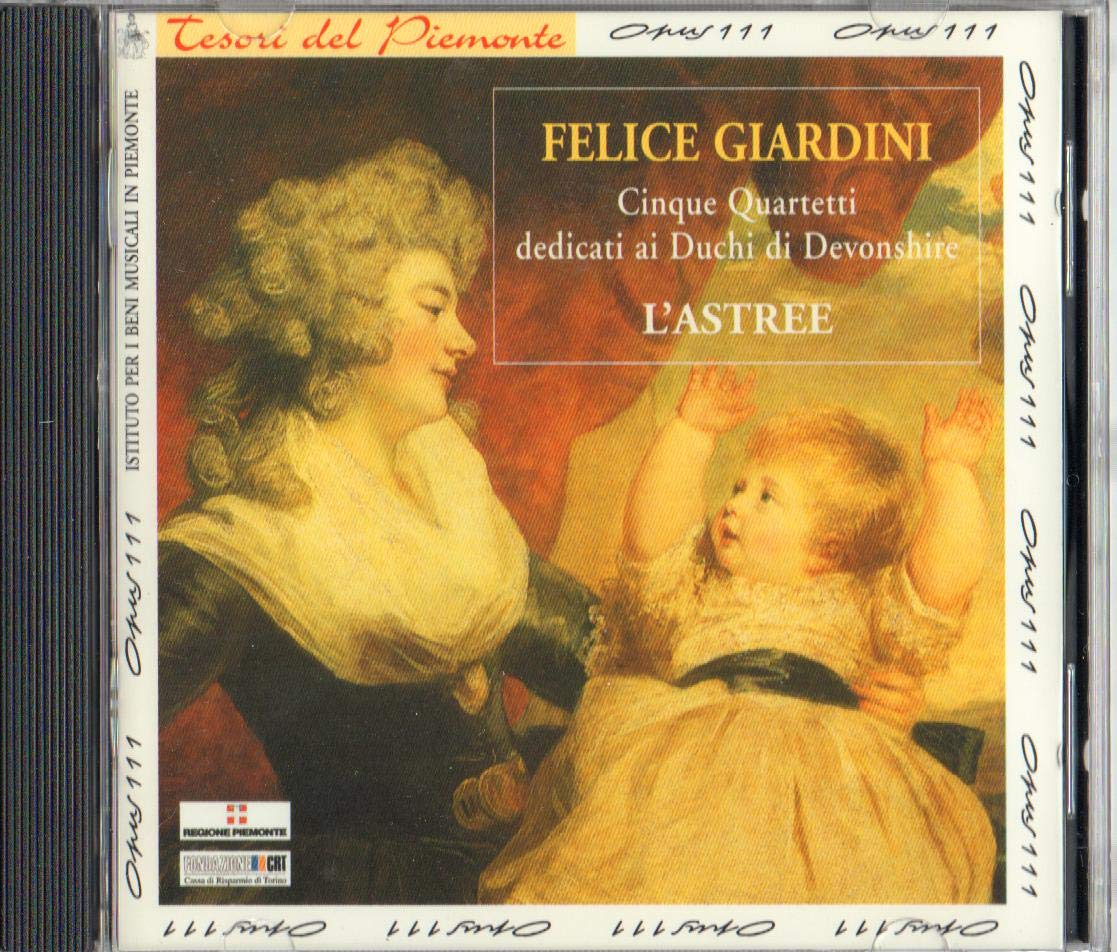 Giardini : Quatuors op.21 & 25 0709861301638