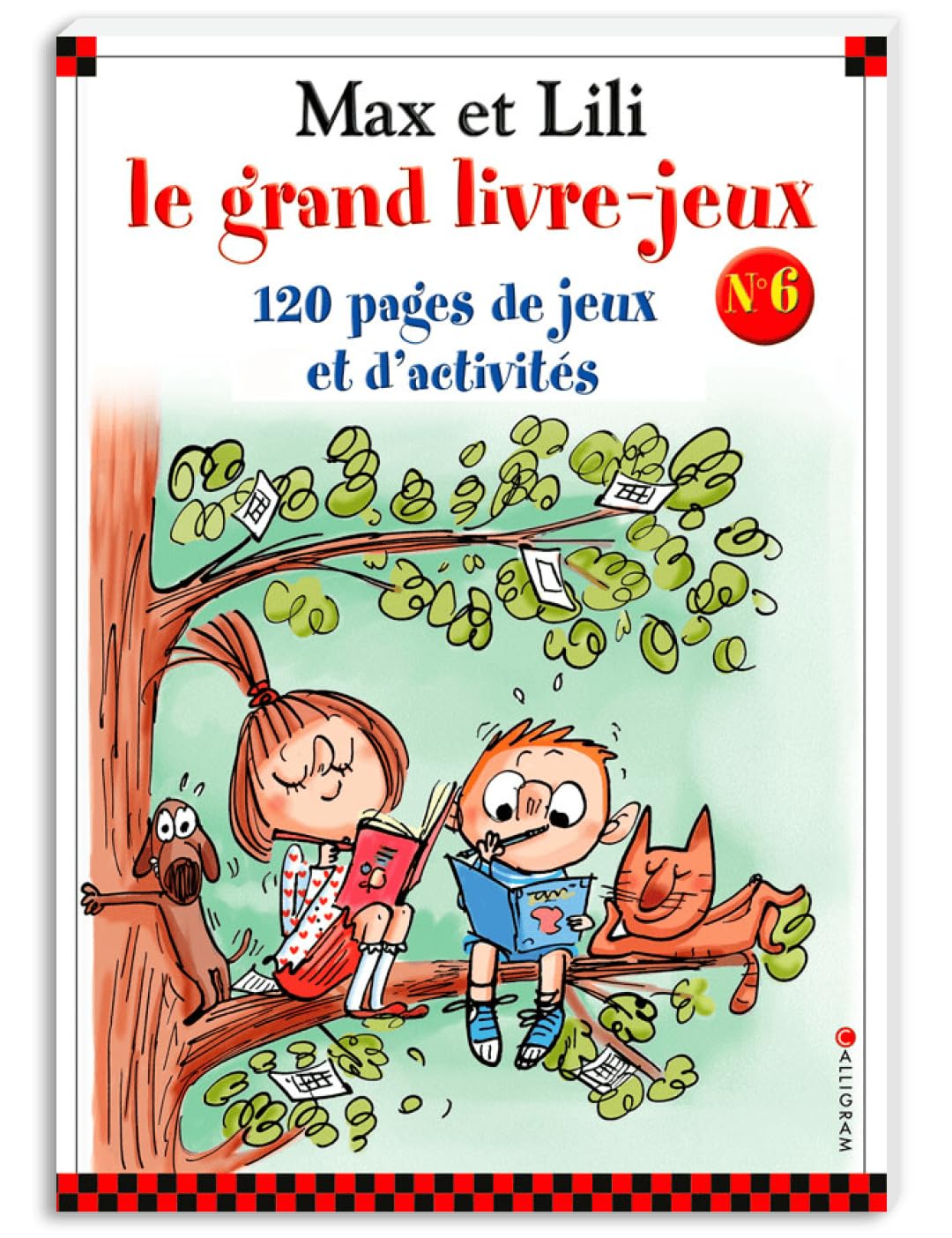 Le grand livre jeux Max et Lili - numéro 6 (06) 9782884806541