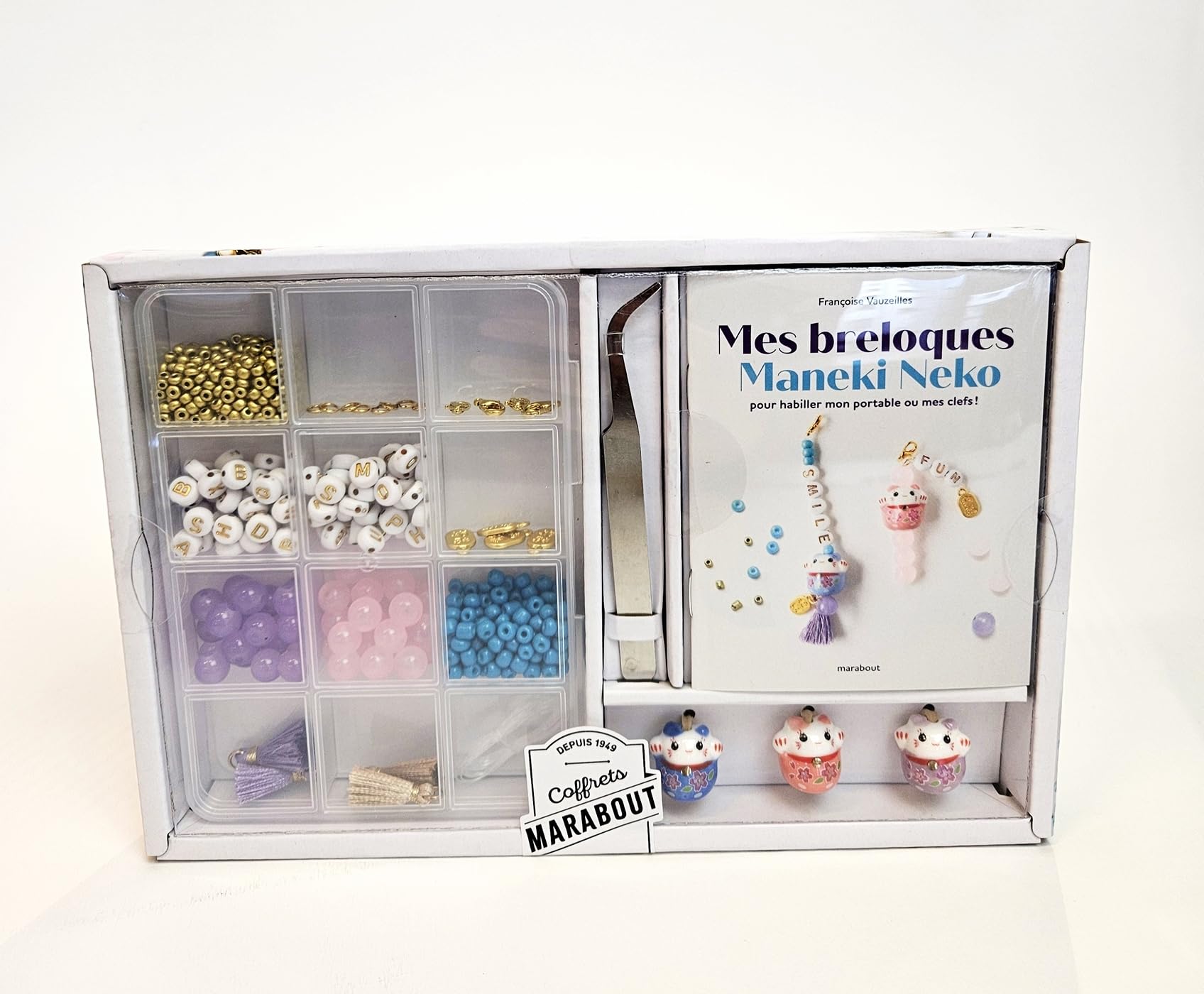 Mes breloques Maneki Neko: pour habiller mon portable ou mes clefs ! 9782501191425