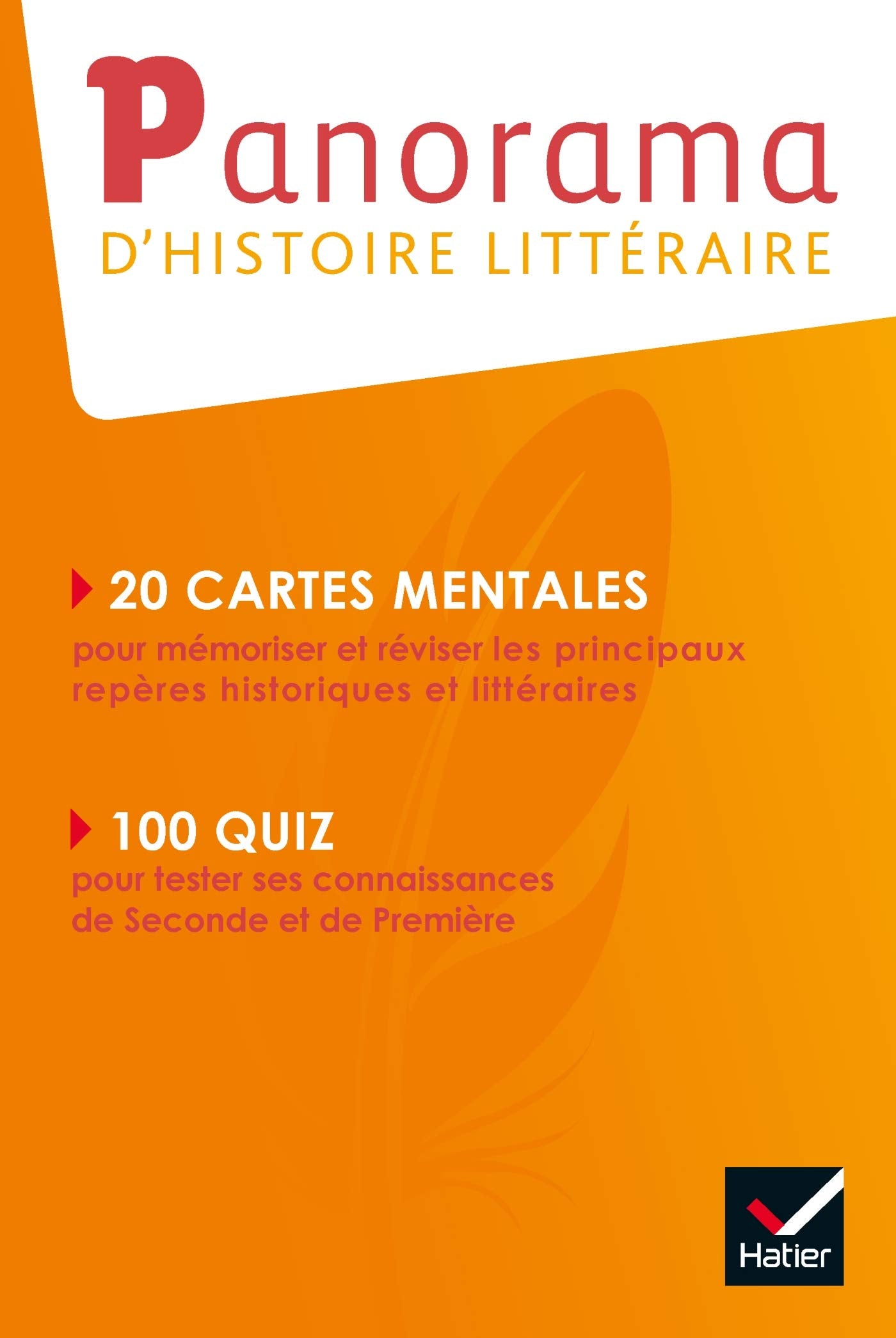 Panorama d'histoire littéraire - Français 2de/1re - Éd. 2019 - Livret 9782401059788