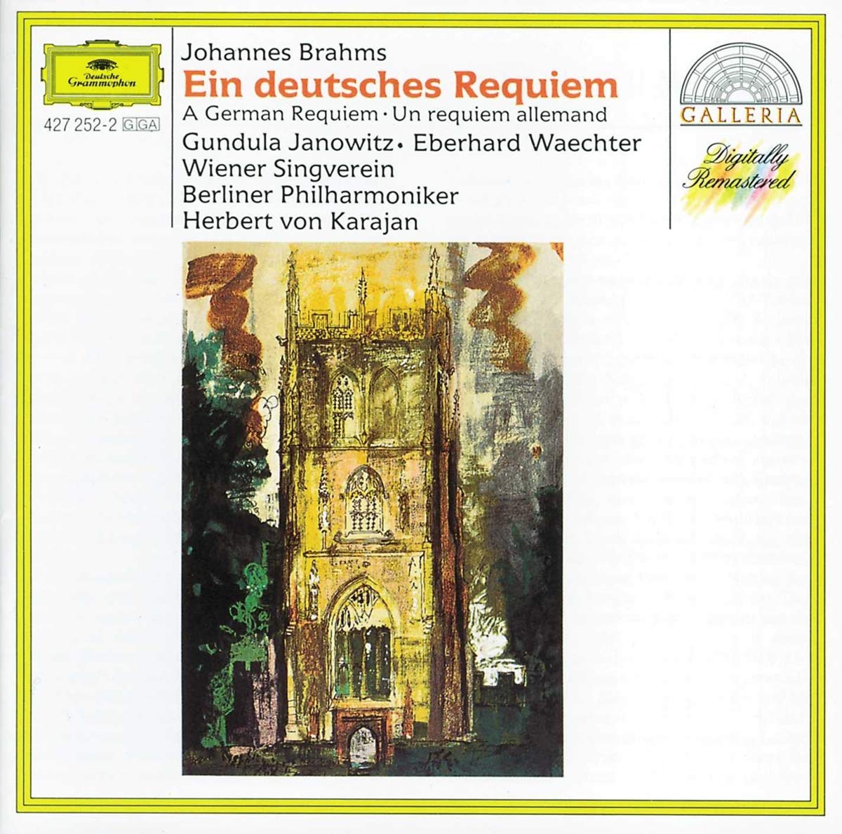 Brahms : Ein deutsches Requiem (Un Requiem allemand) 0409350832000