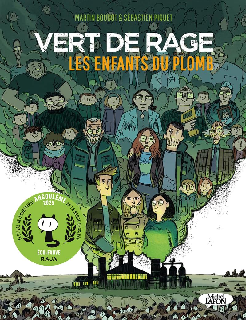 Vert de rage - Les enfants du plomb - Prix Eco-Fauve Raja Angoulême 2025 9782749956558