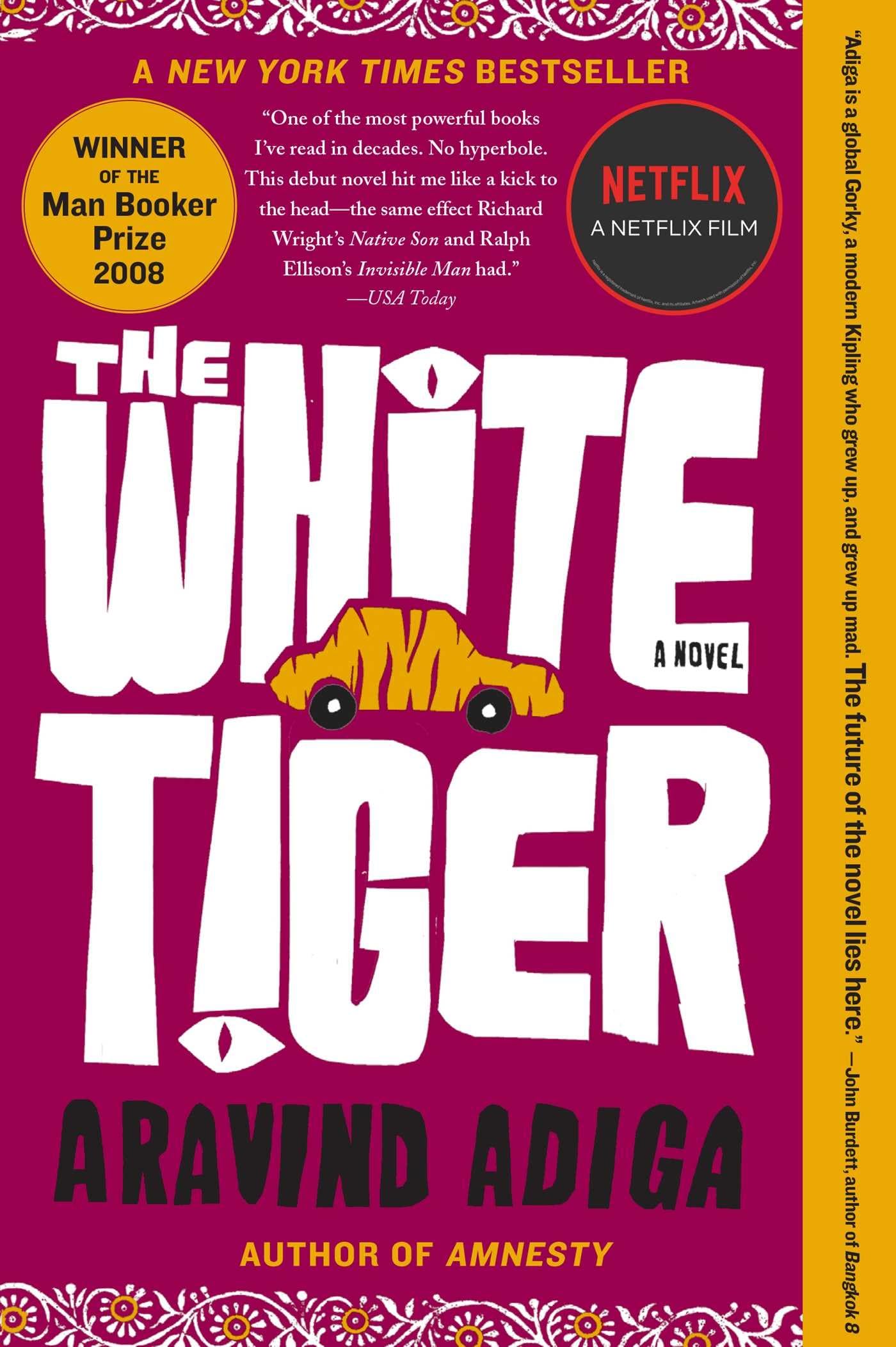 The White Tiger: A Novel 9781416562603