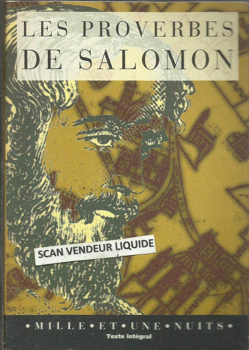 Les Proverbes de Salomon 9782842050108
