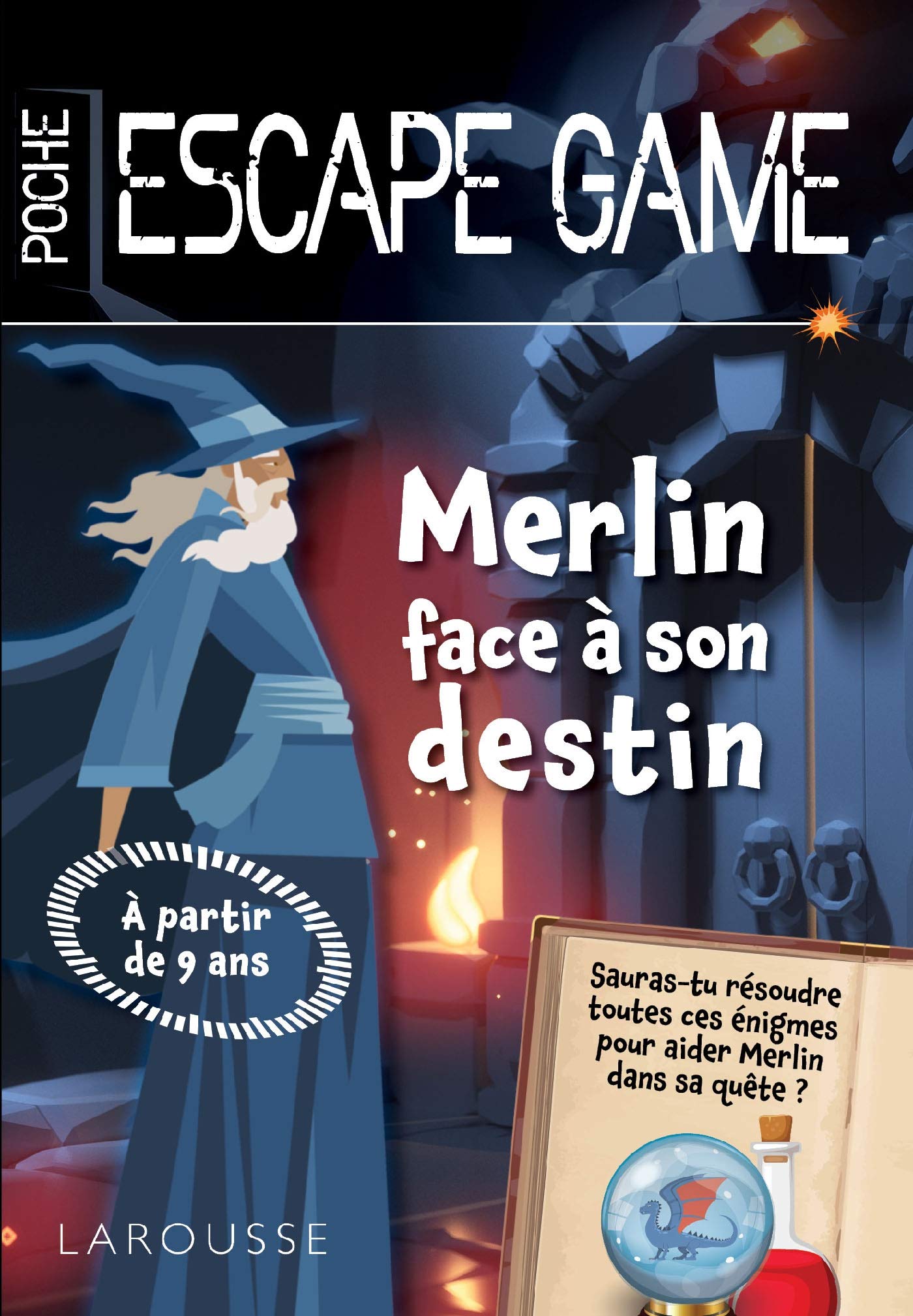 Escape de game de poche Junior - Merlin face à son destin 9782035997302