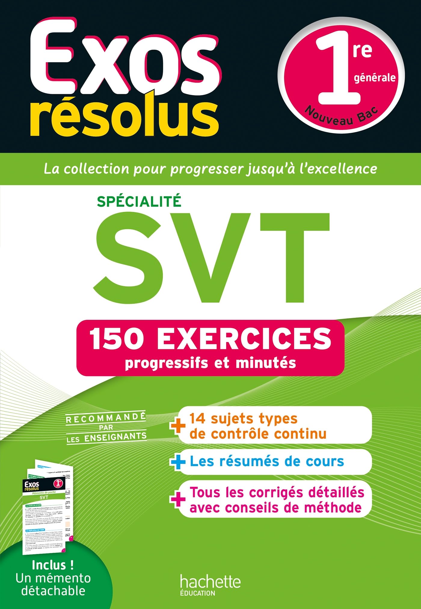 Exos résolus spécialité SVT 1re 9782017268796