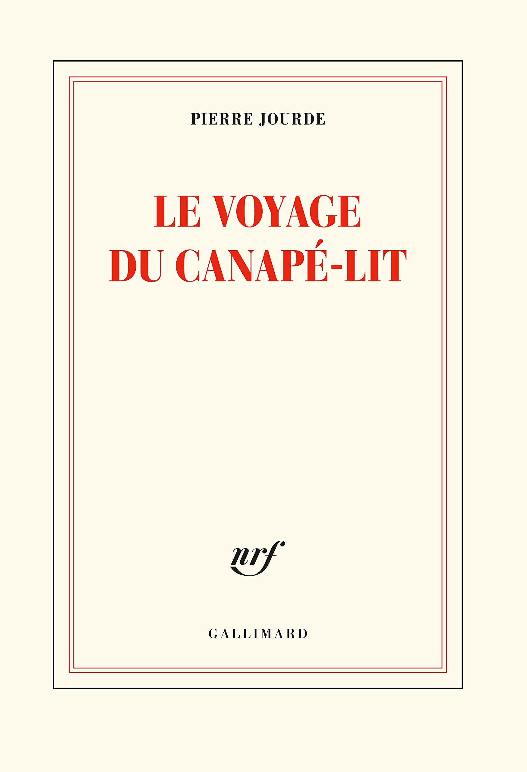Le voyage du canapé-lit 9782072776250