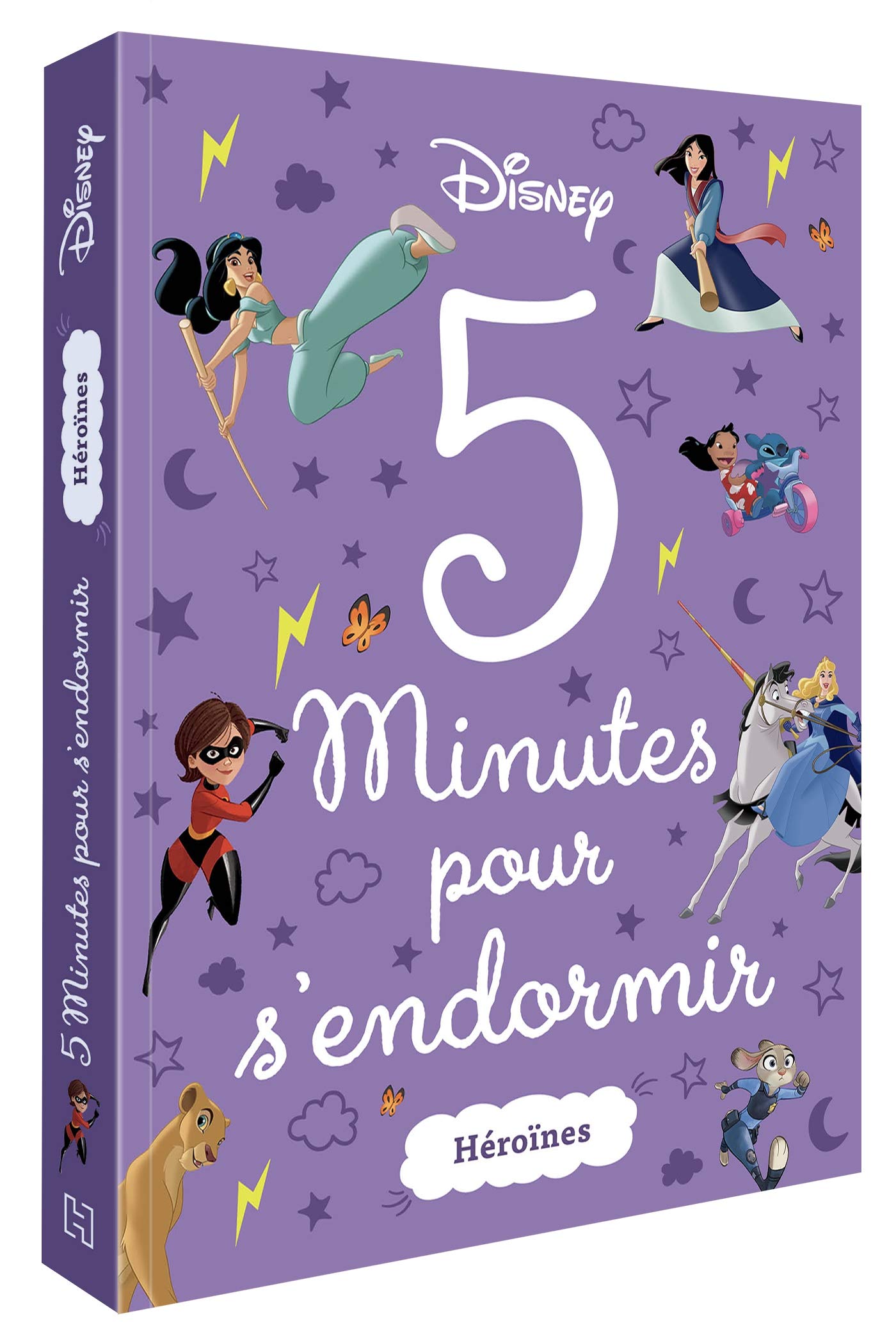 DISNEY - 5 Minutes pour s'endormir - Héroïnes 9782016287712