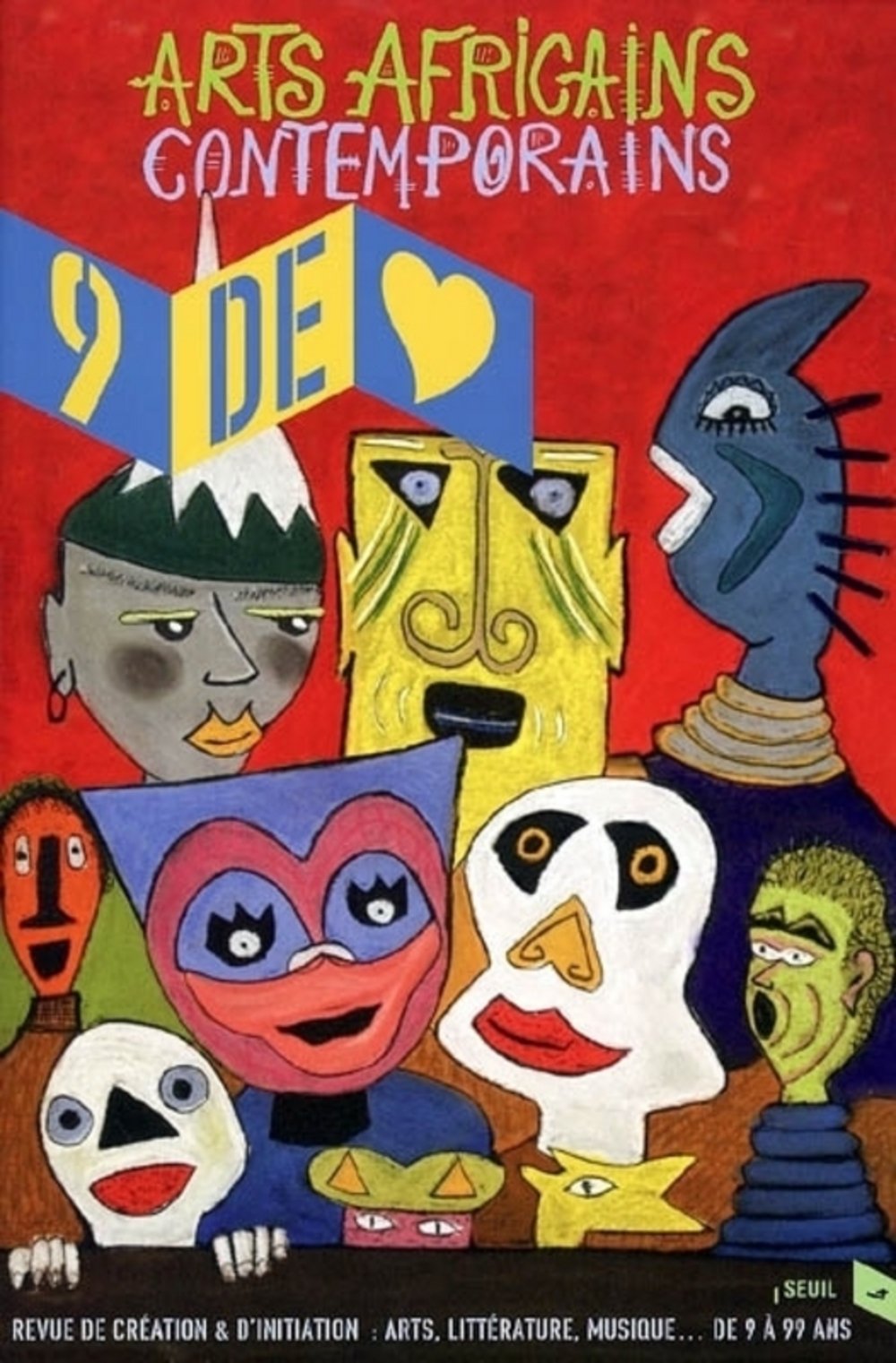 Neuf de coeur, N° 4 : Arts africains contemporains 9782020817332