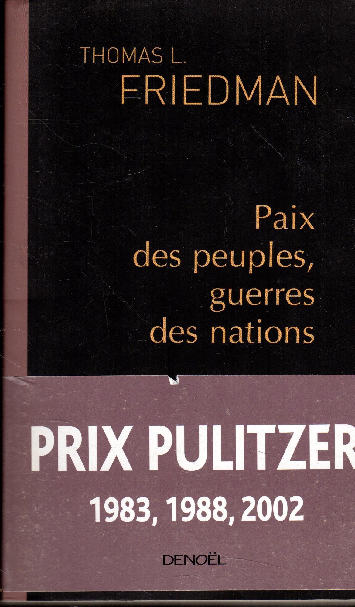 Paix des peuples, guerres des nations 9782207254714