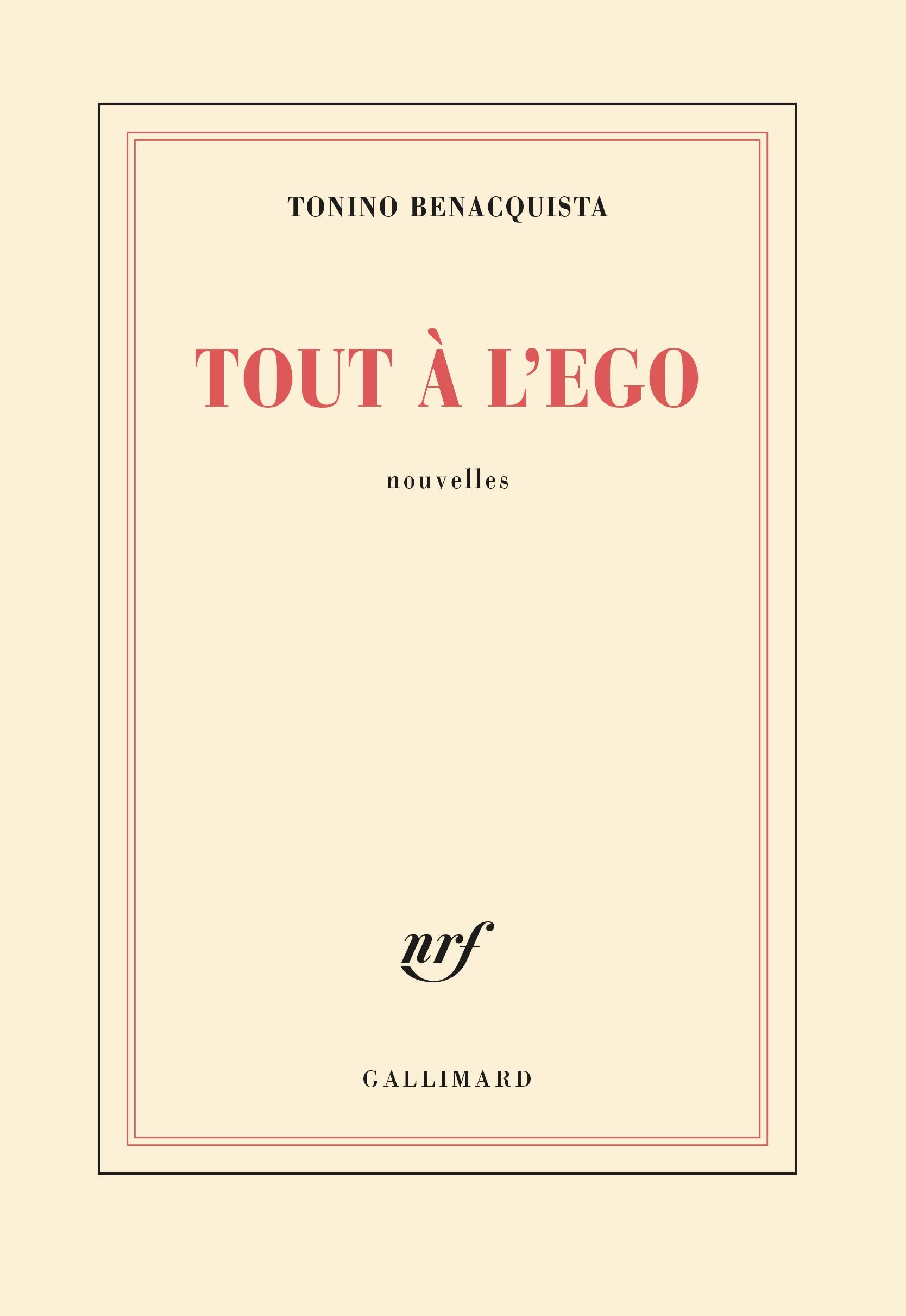 Tout à l'ego 9782070755653