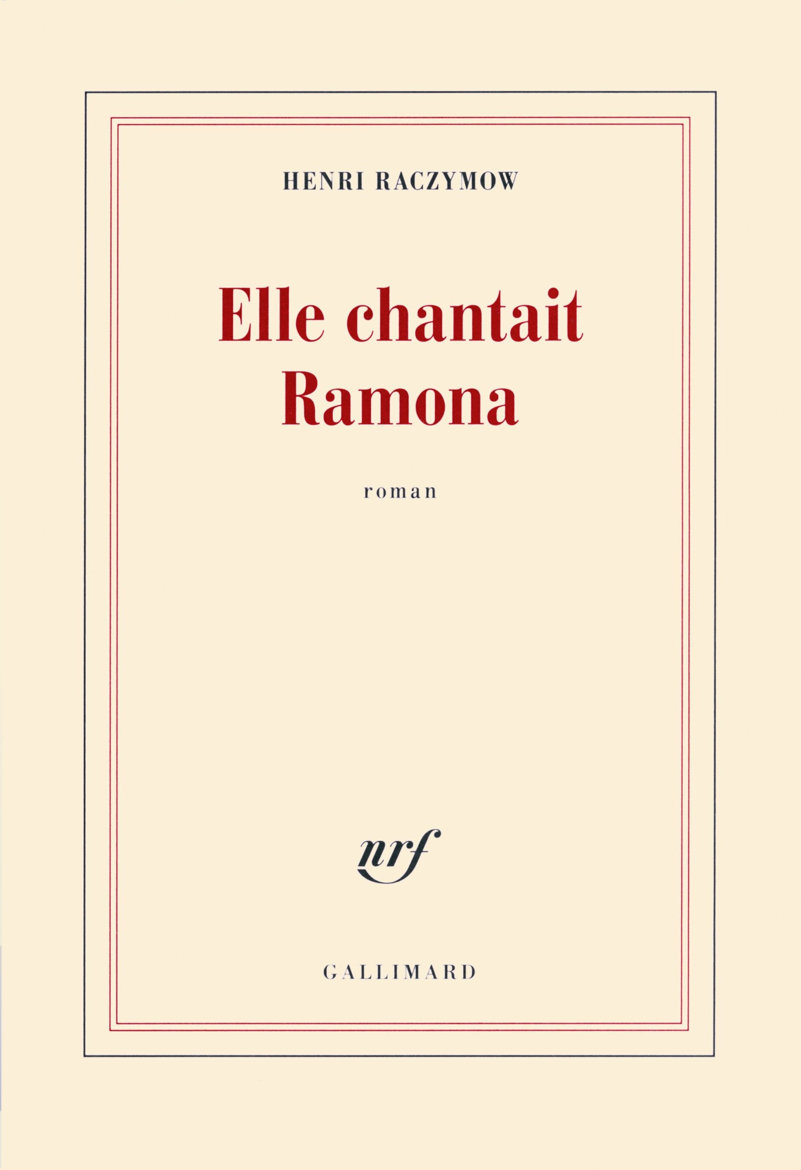 Elle chantait Ramona 9782072693045