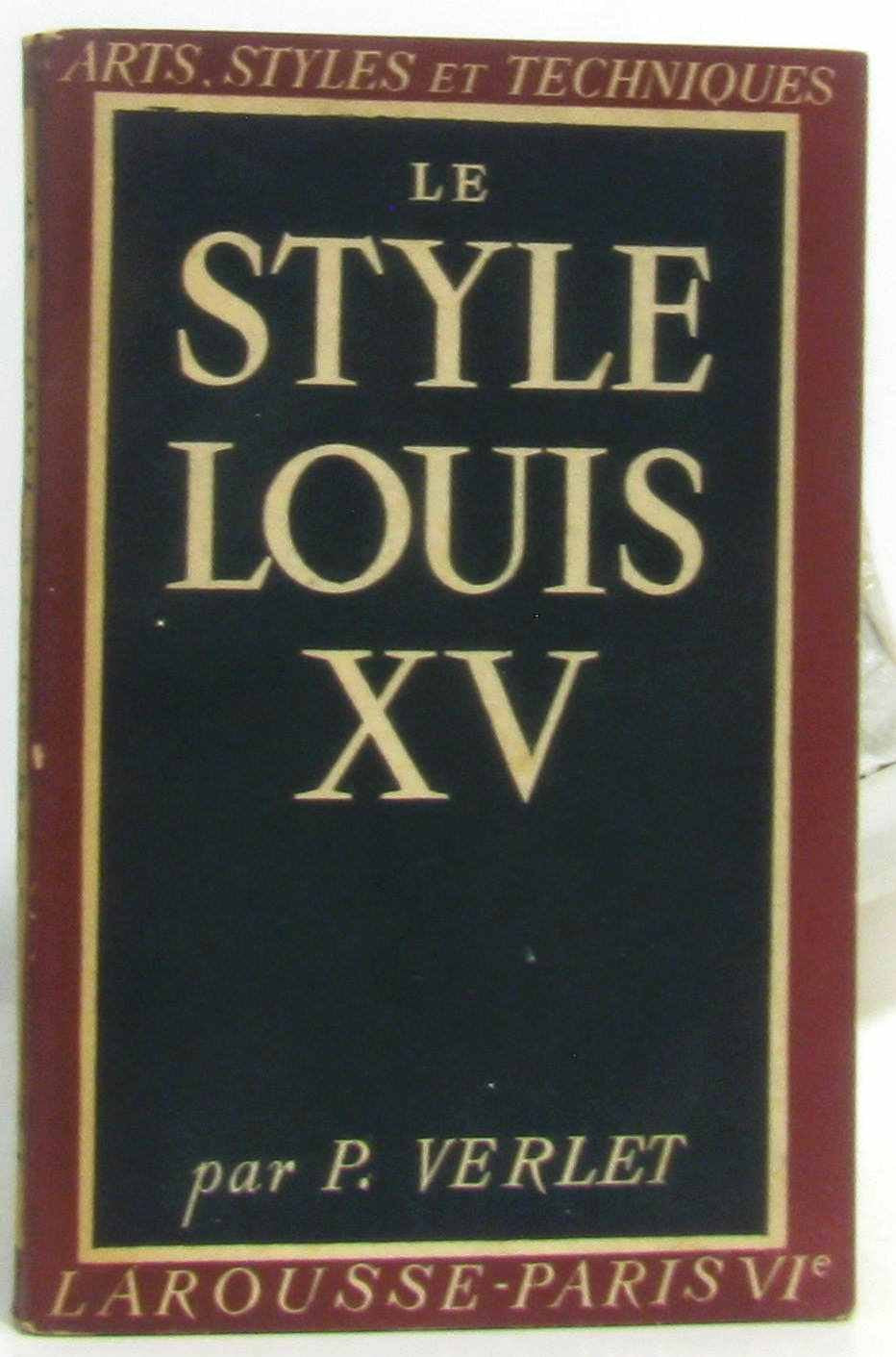 Le Style Louis XV 