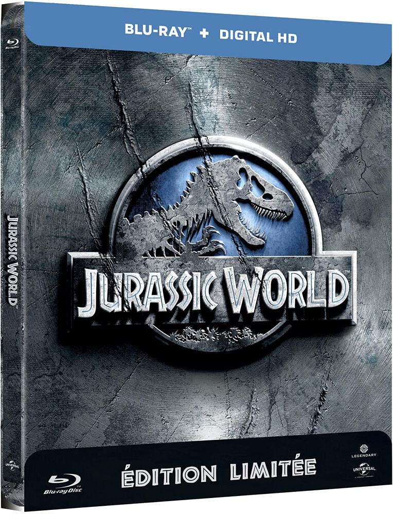 Jurassic World (Edition limitee Steelbook) - Combo Blu-ray + Copie digitale [Blu-ray] 5053083032814
