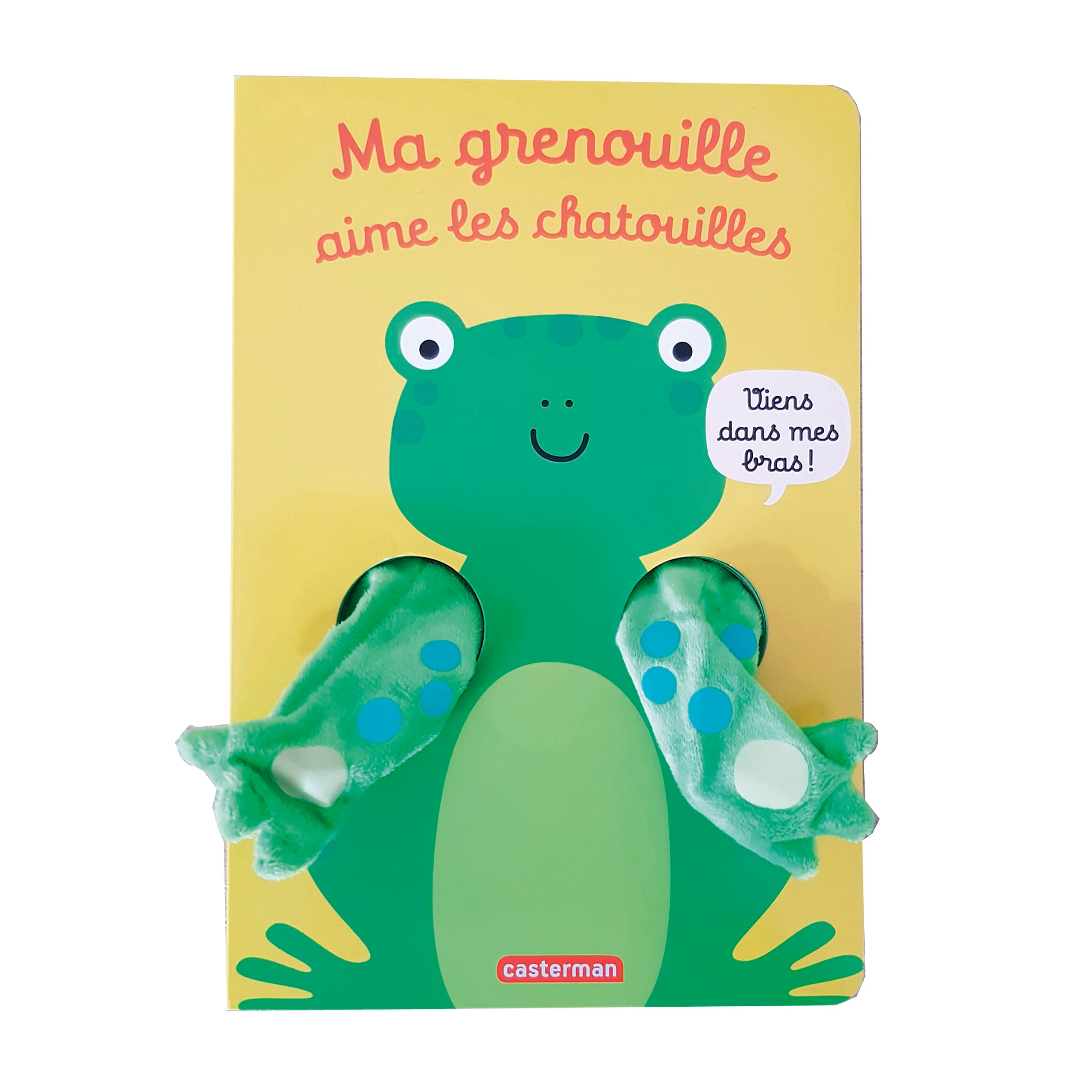 Viens dans mes bras ! - Ma grenouille aime les chatouilles: Livre marionnette pour bébé - dès 3 mois 9782203218093
