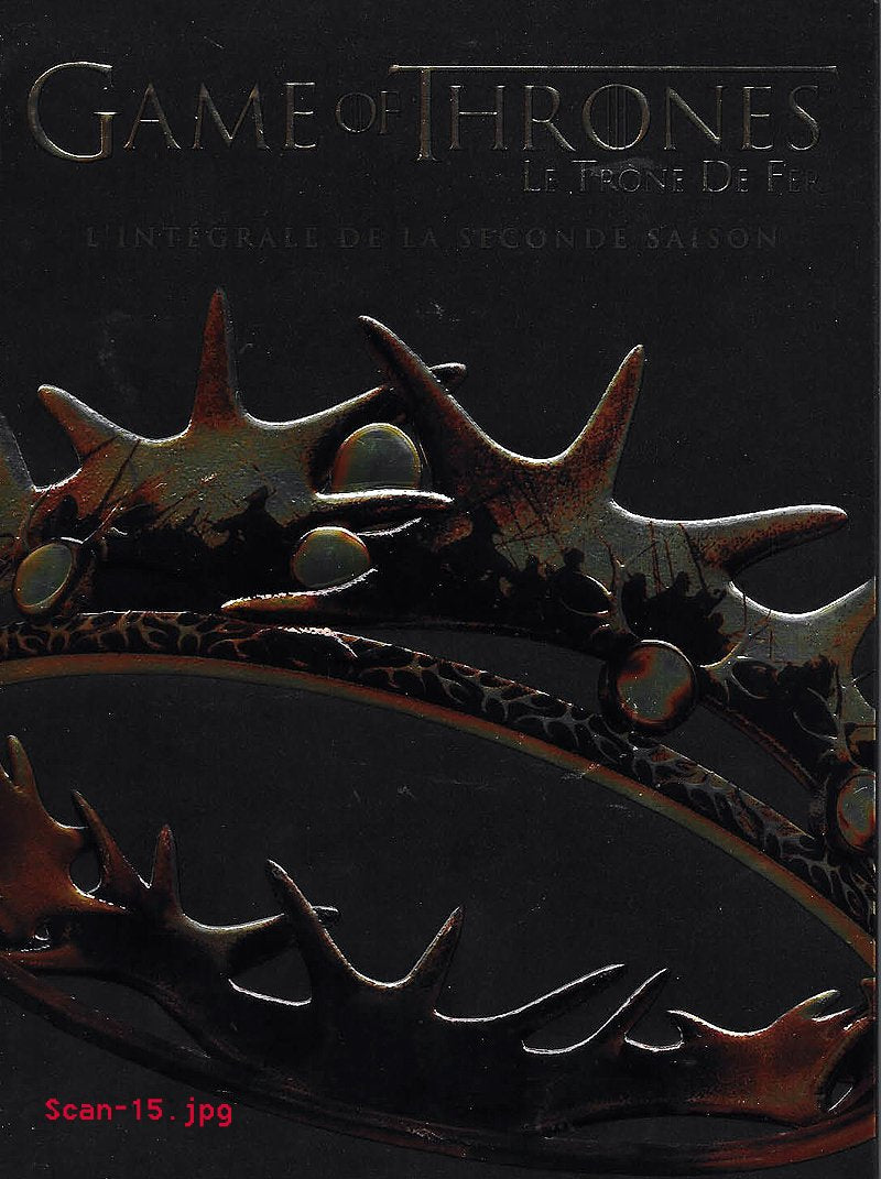 GAME OF THRONES SAISON 2 / 5 DVD + DVD BONUS 5051889363873