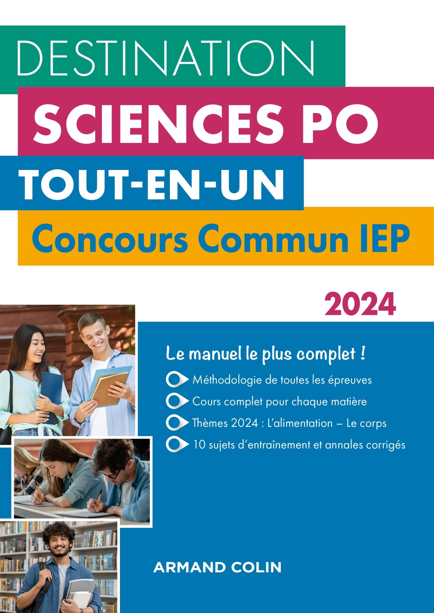 Destination Sciences Po - Concours commun IEP 2024: Tout-en-un (2024) 9782200636951