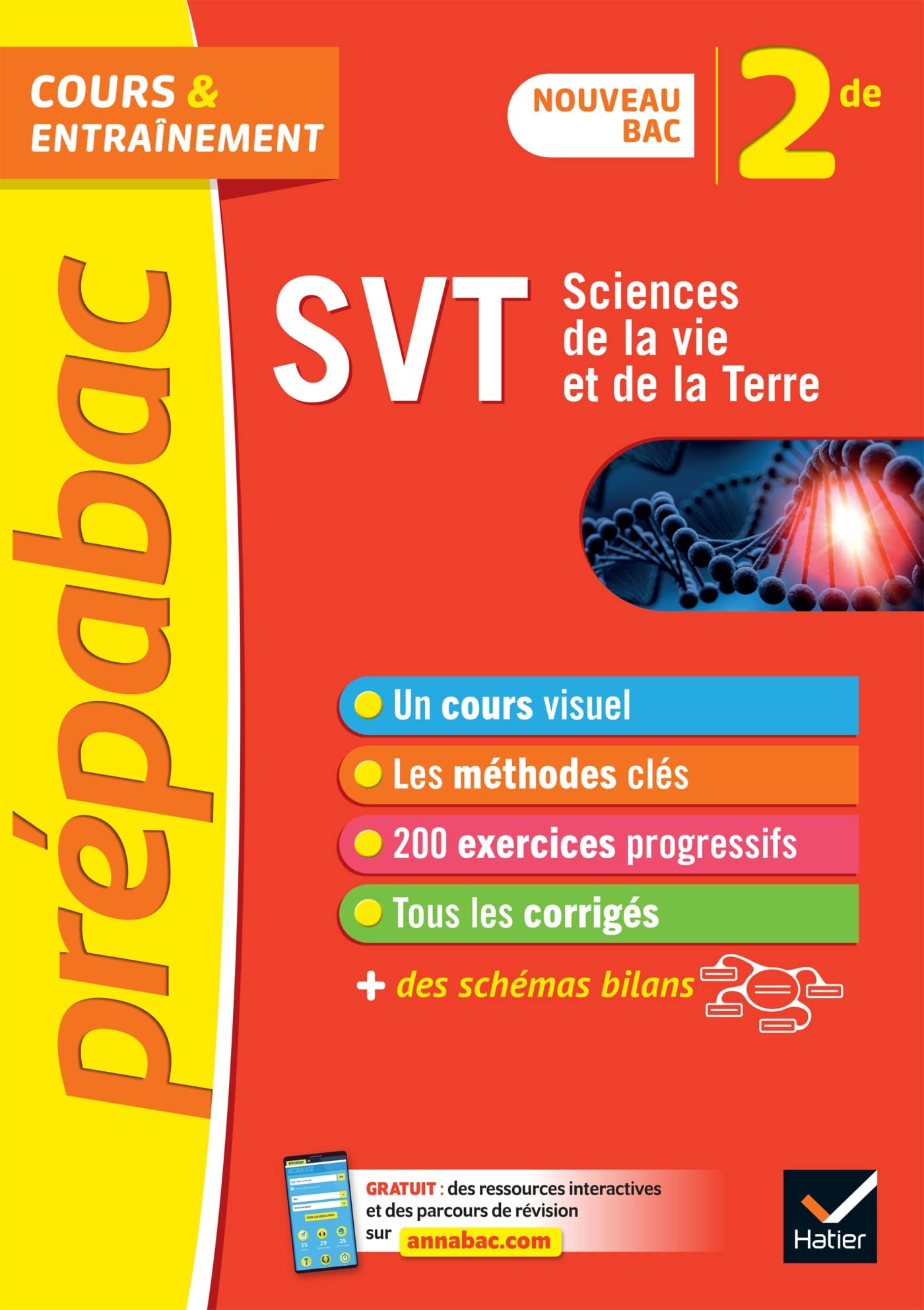 Prépabac SVT 2de: nouveau programme de Seconde 9782401052215