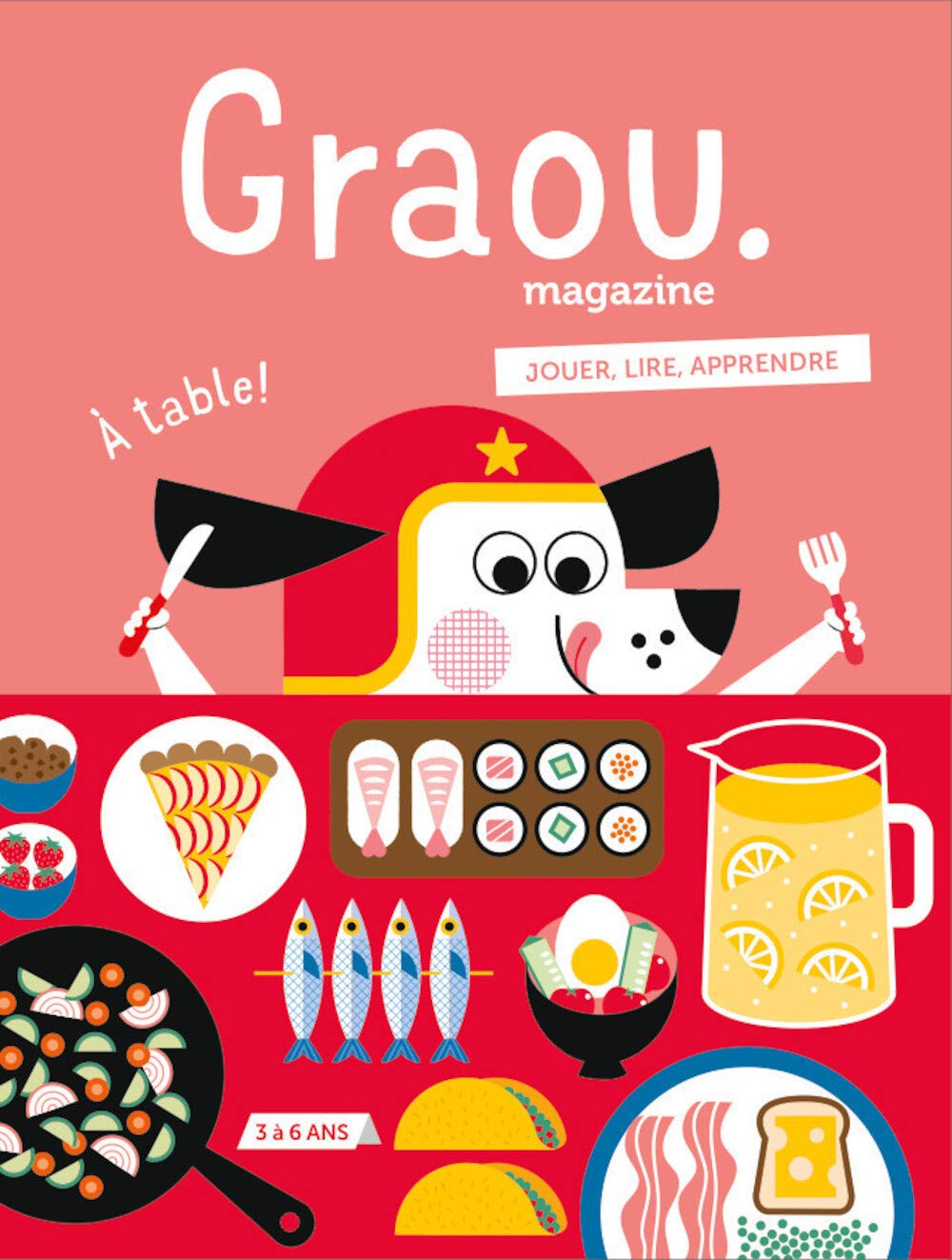 Magazine Graou N°8 - À table ! 9791091180597
