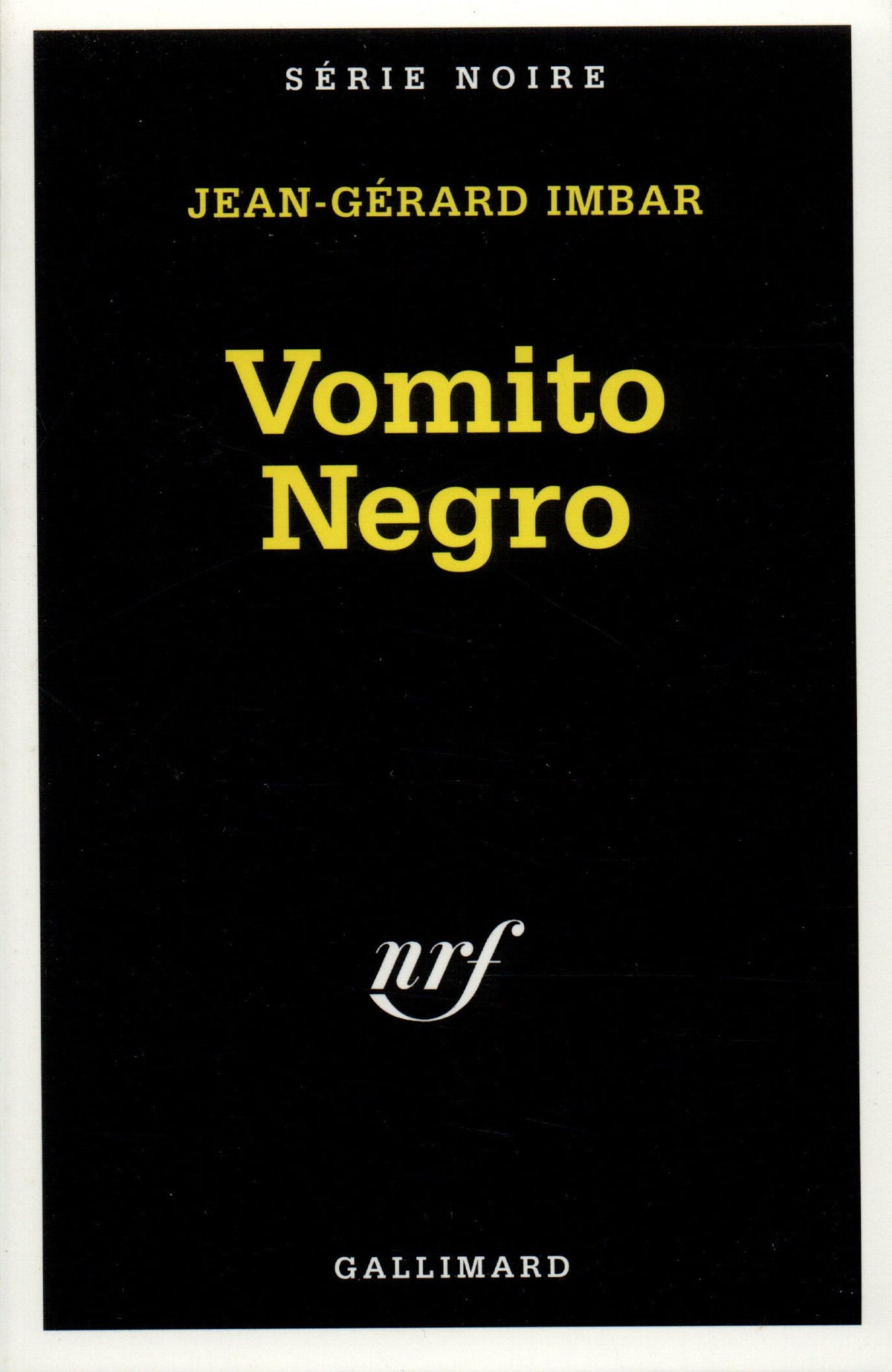 Vomito Negro 9782070493319