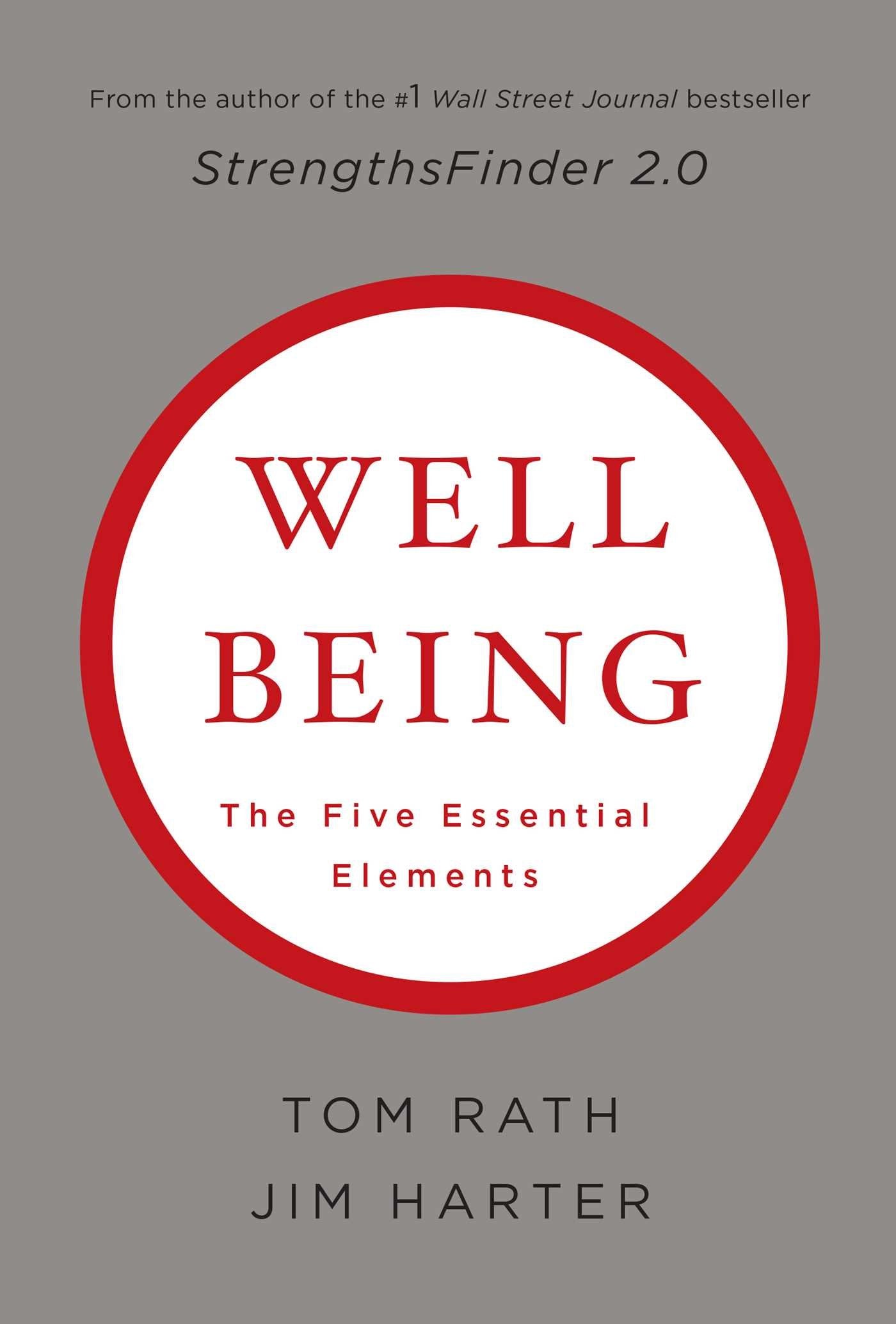 Wellbeing: The Five Essential Elements. 9781595620408