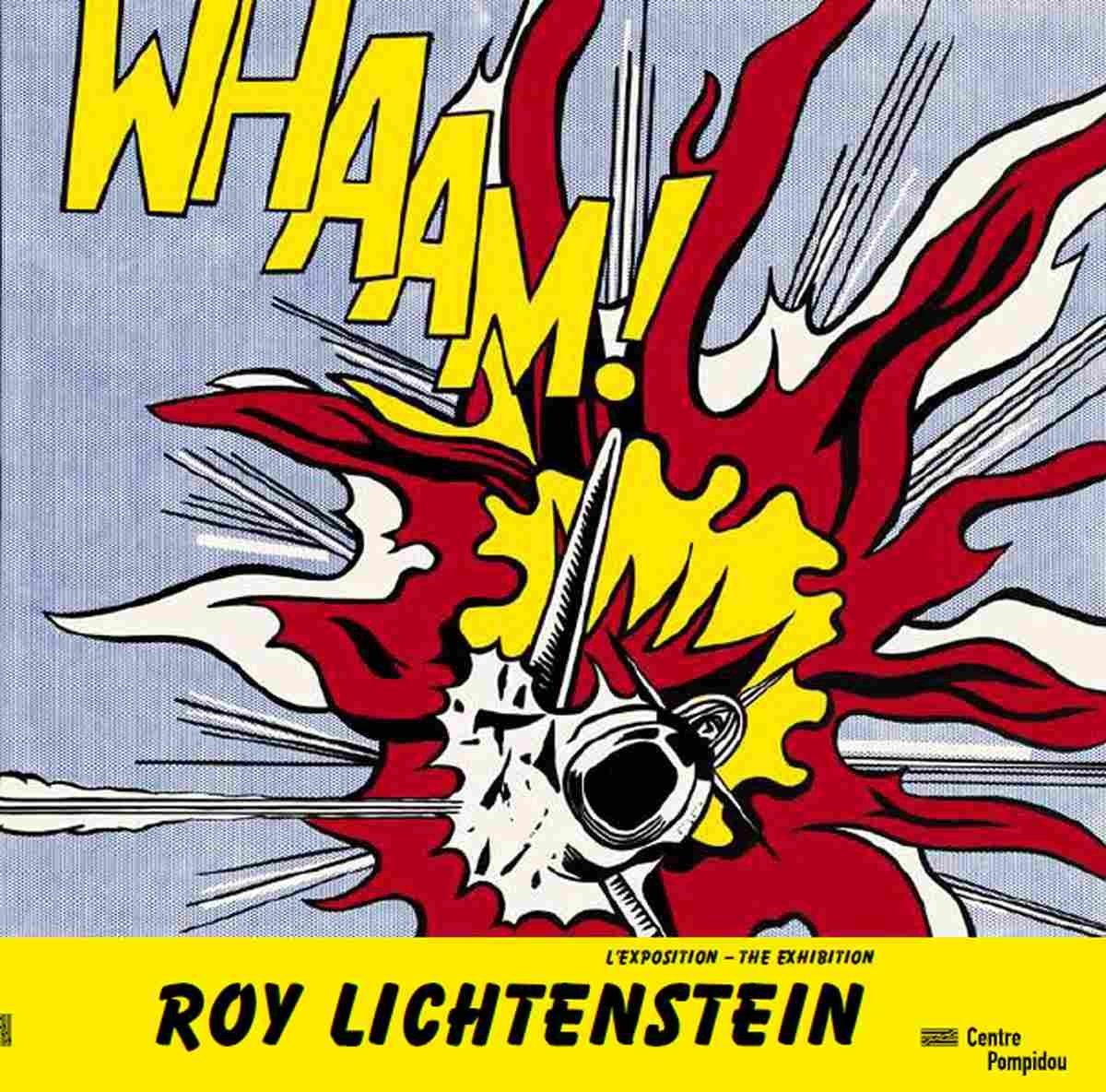 roy lichtenstein - album de l'exposition (bilingue anglais / francais). 9782844266019