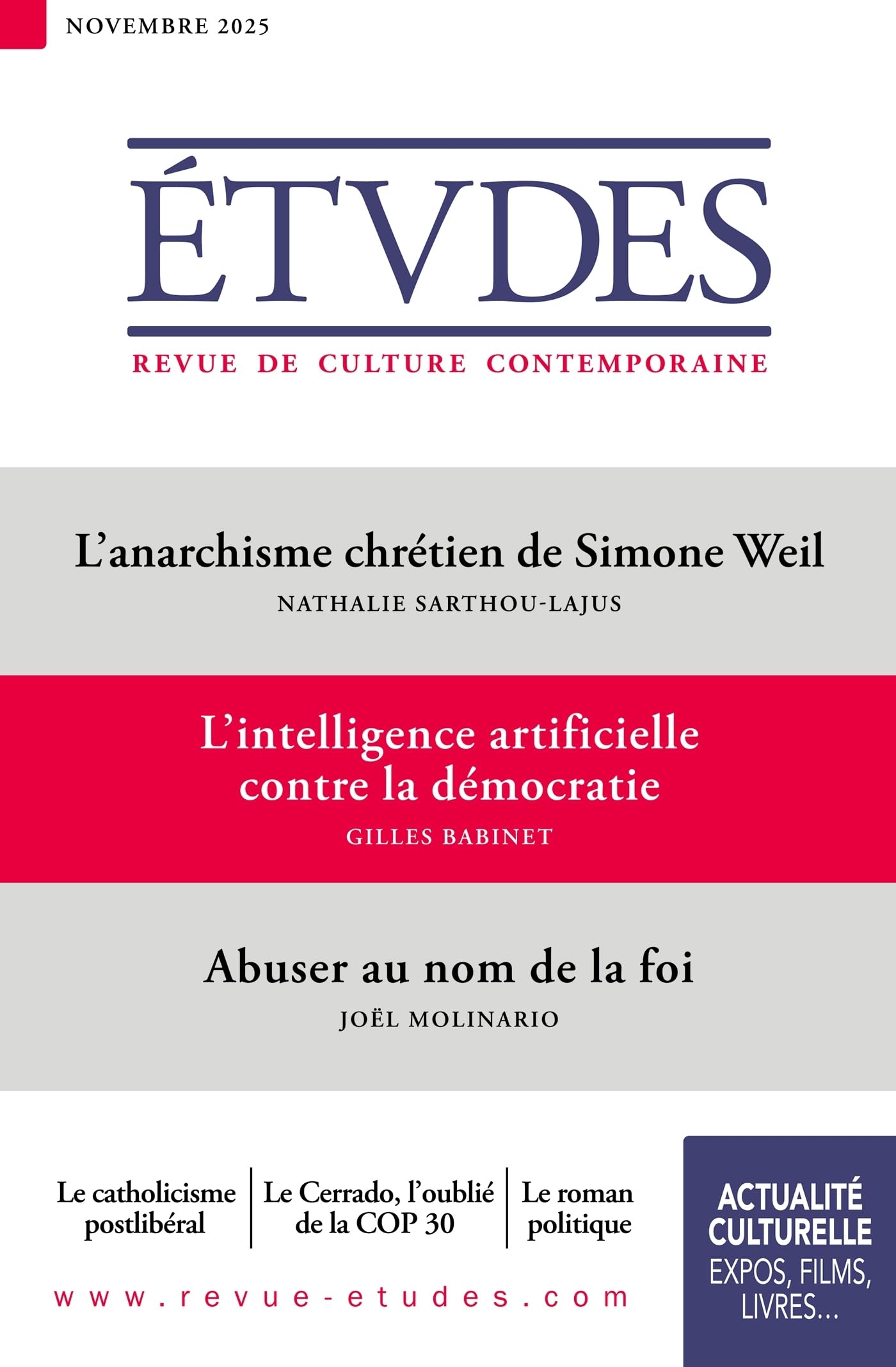 Etudes 4331 - 11-25 9782370964083