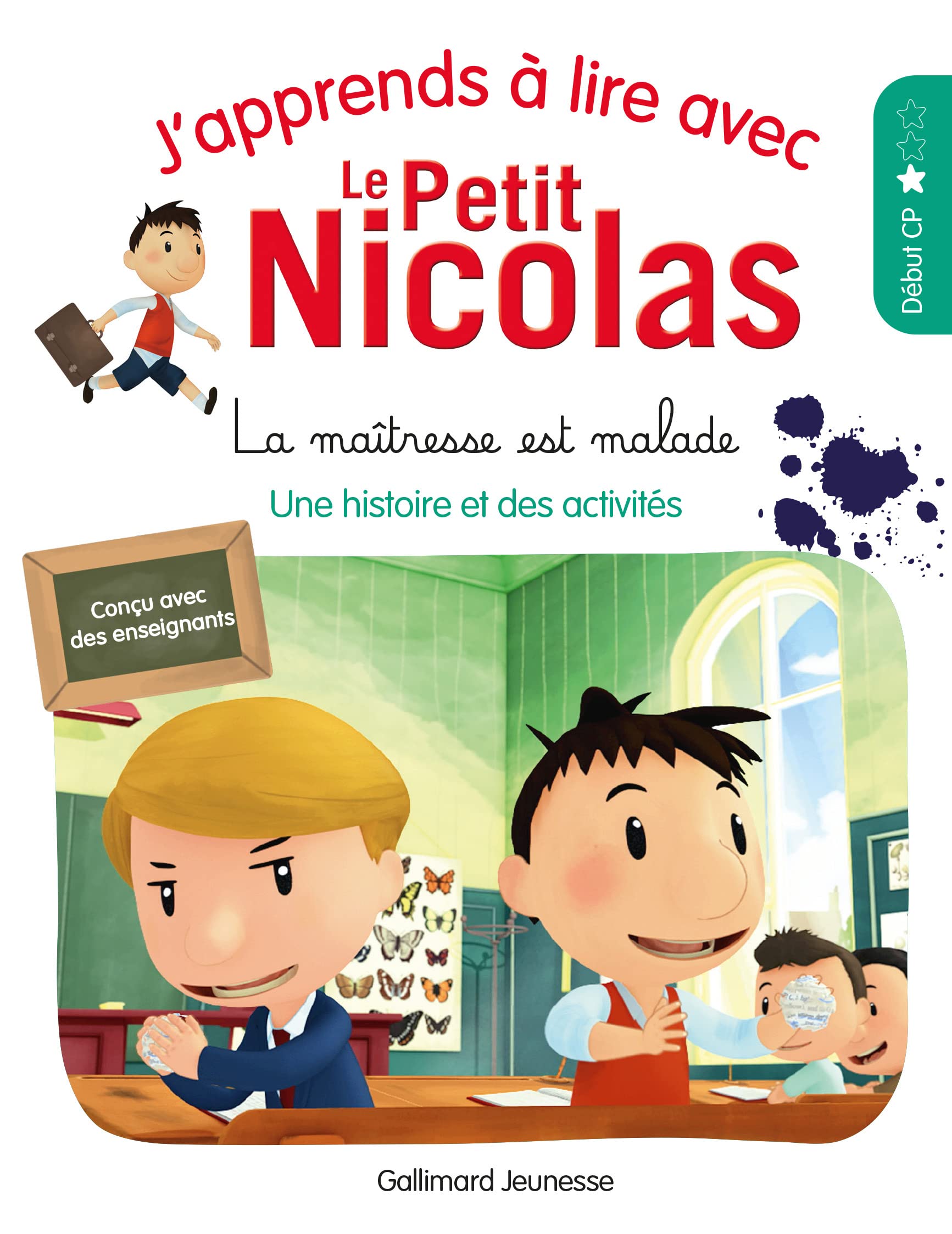 J'APPRENDS A LIRE AVEC LE PETIT NICOLAS - 13 LA MAITRESSE ES 9782075173339