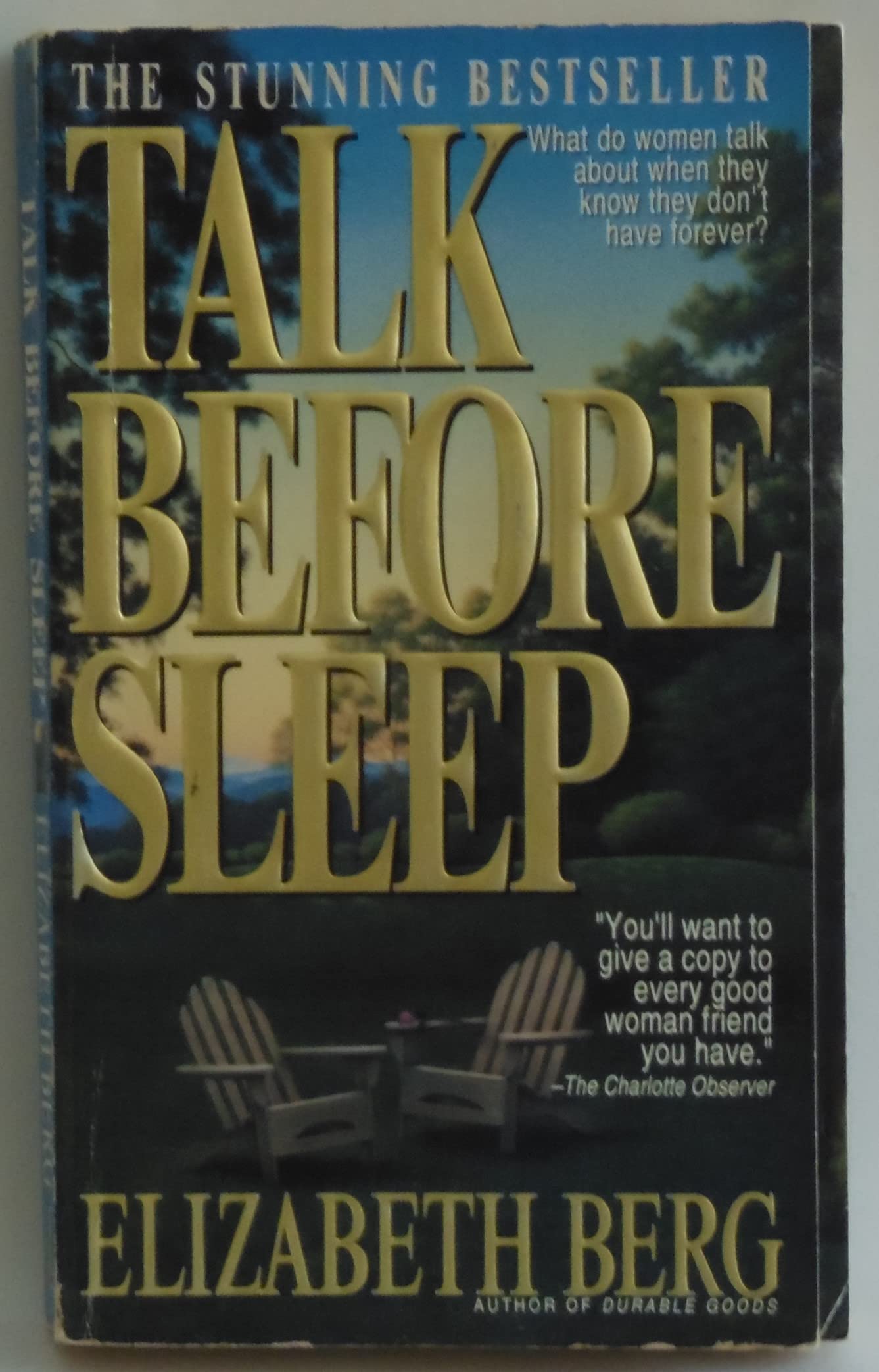 Talk Before Sleep: A Novel 9780440221098