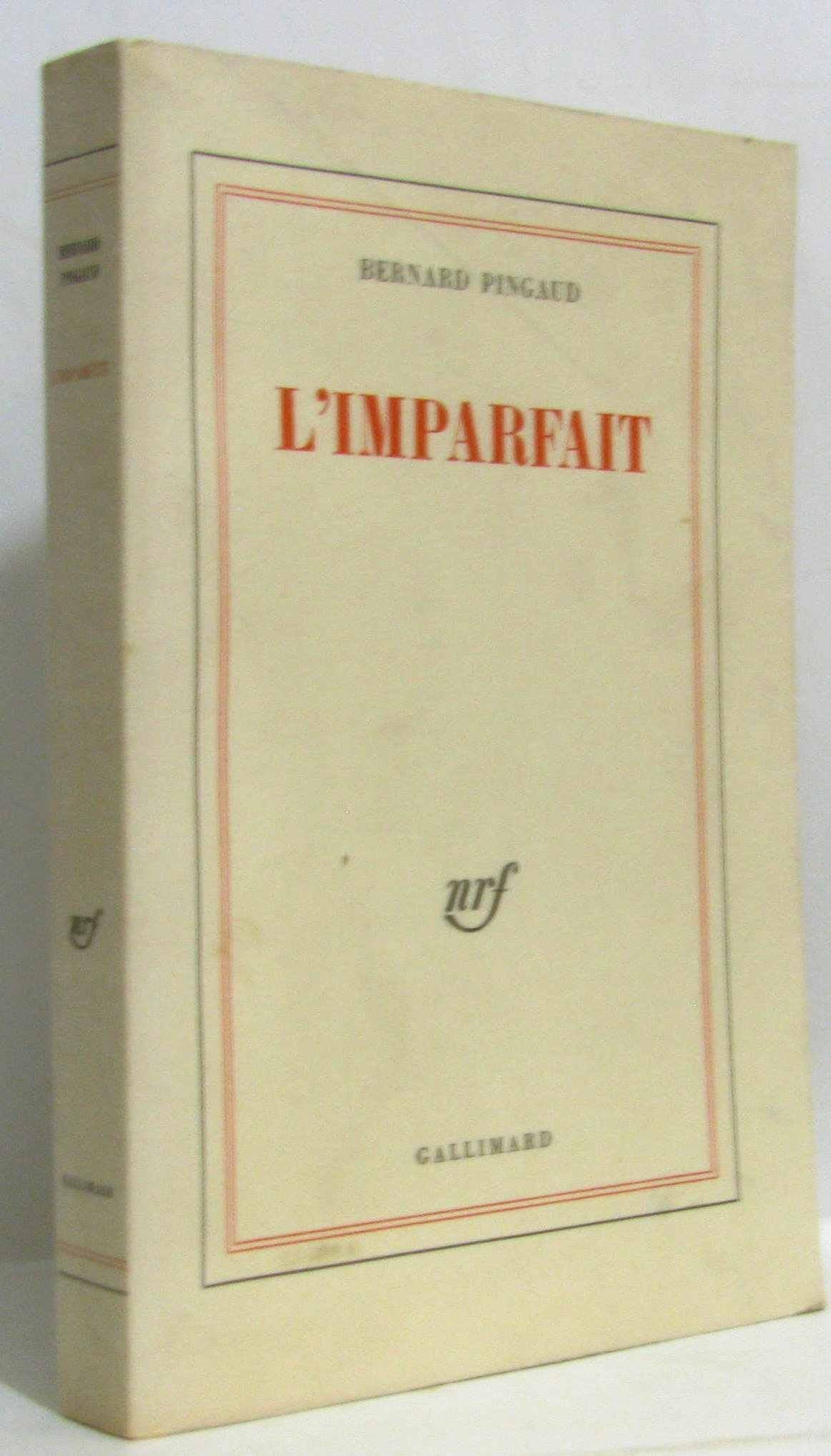 L'imparfait 9782070288083