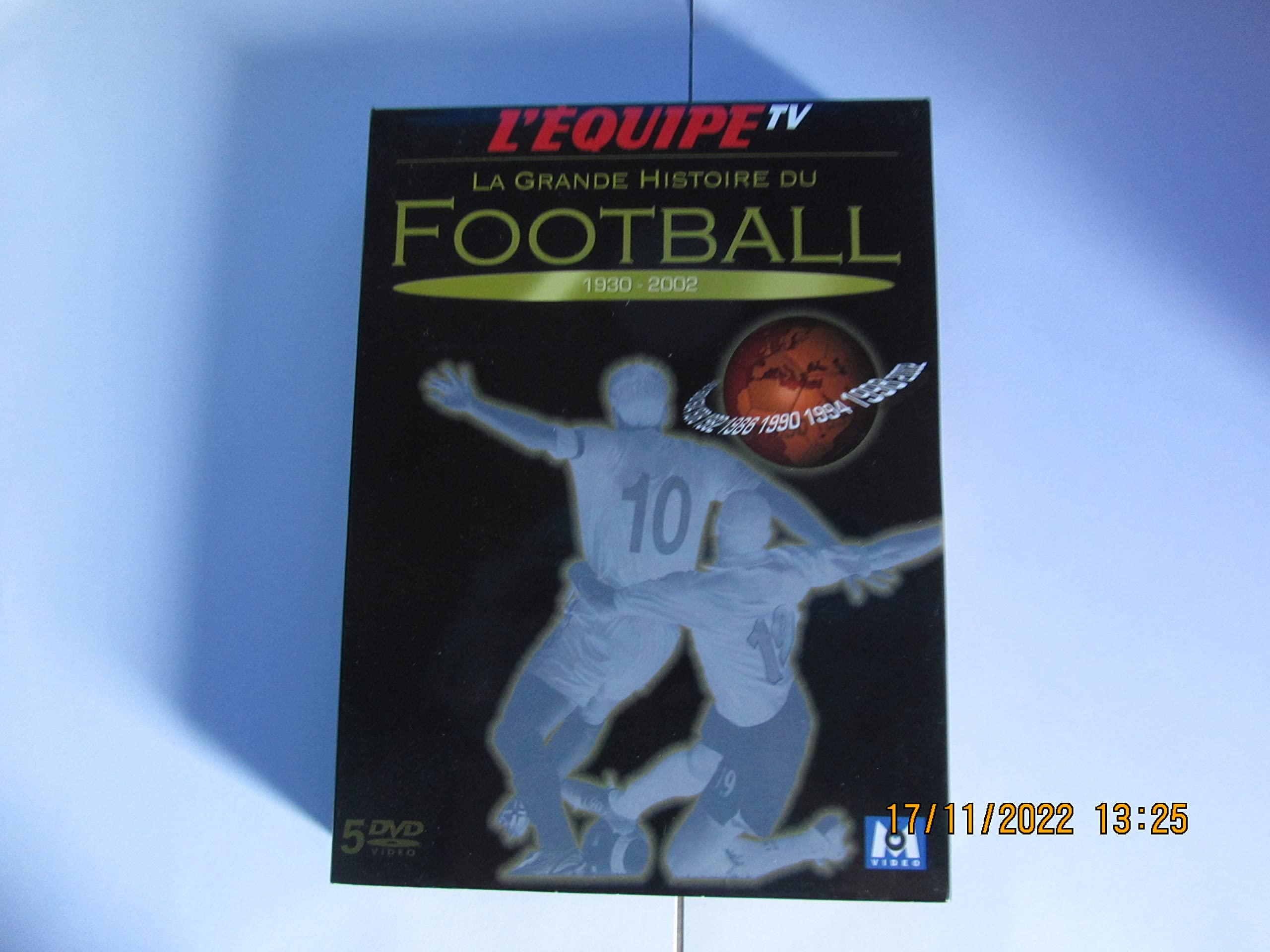 La Grande histoire du football - Coffret Digipak 5 DVD 3475001007896