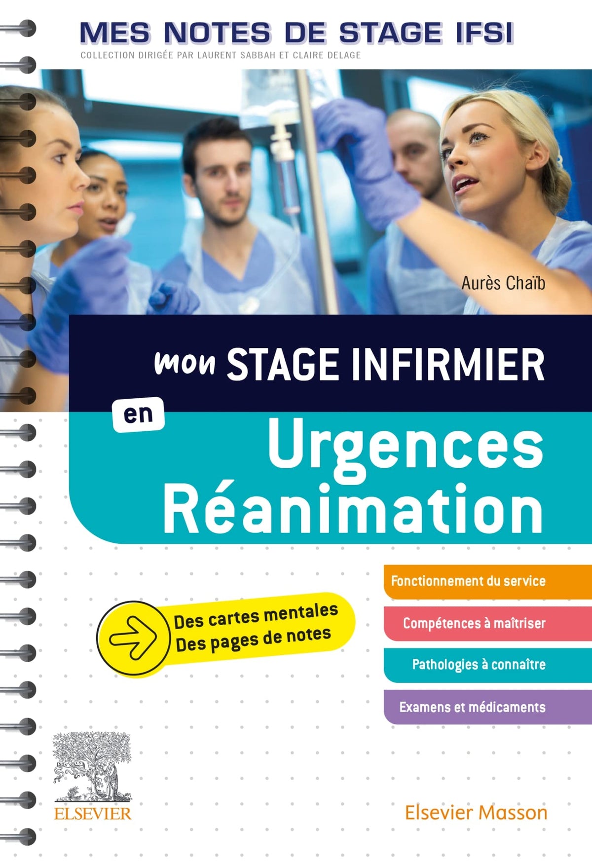 Mon stage infirmier en Urgences-Réanimation. Mes notes de stage IFSI: Je réussis mon stage ! 9782294774843