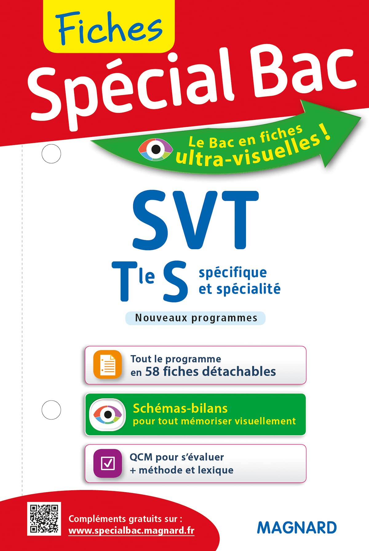 Spécial Bac Fiches SVT Tle S 9782210740129