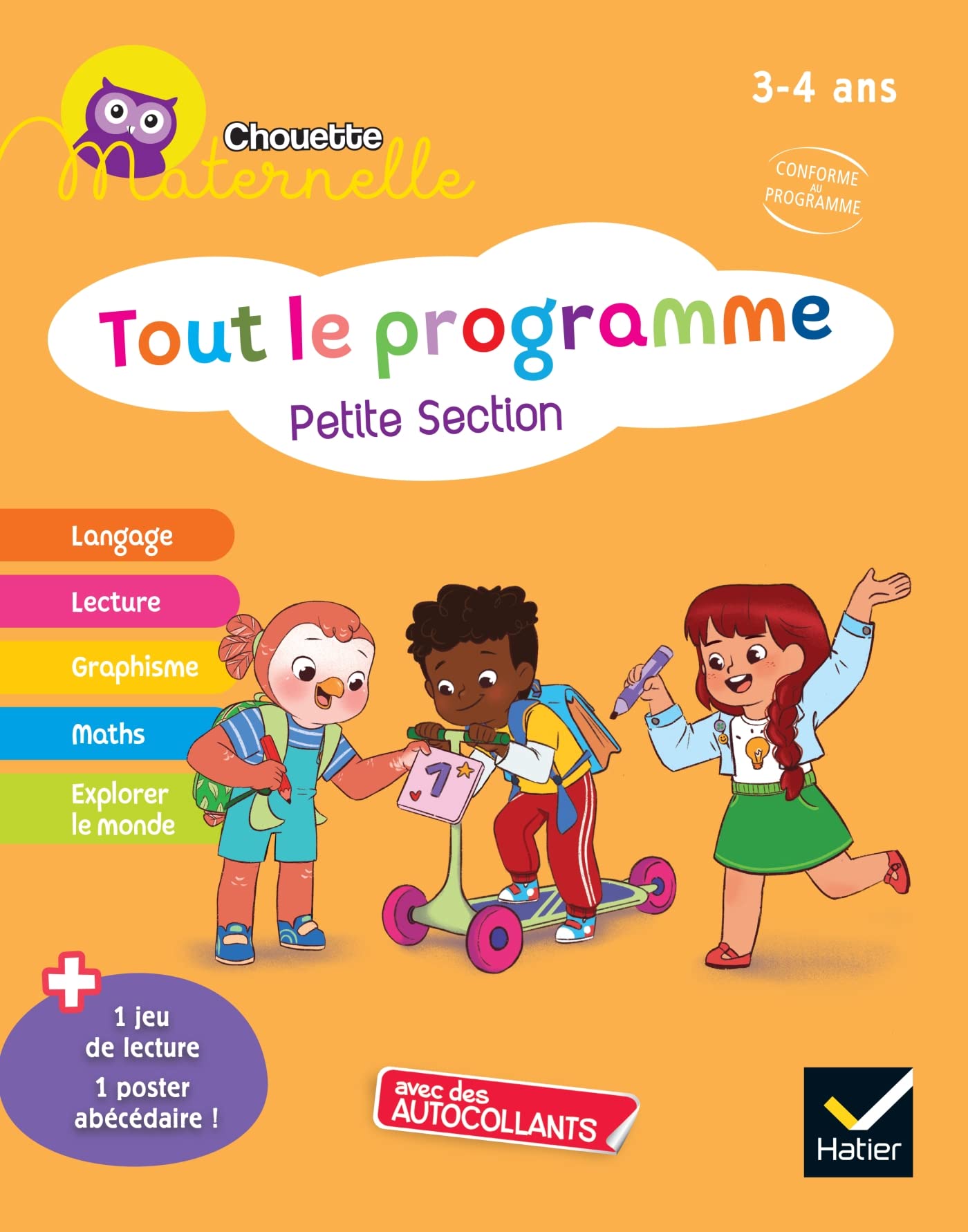 Chouette maternelle Tout le programme PS 9782401076259