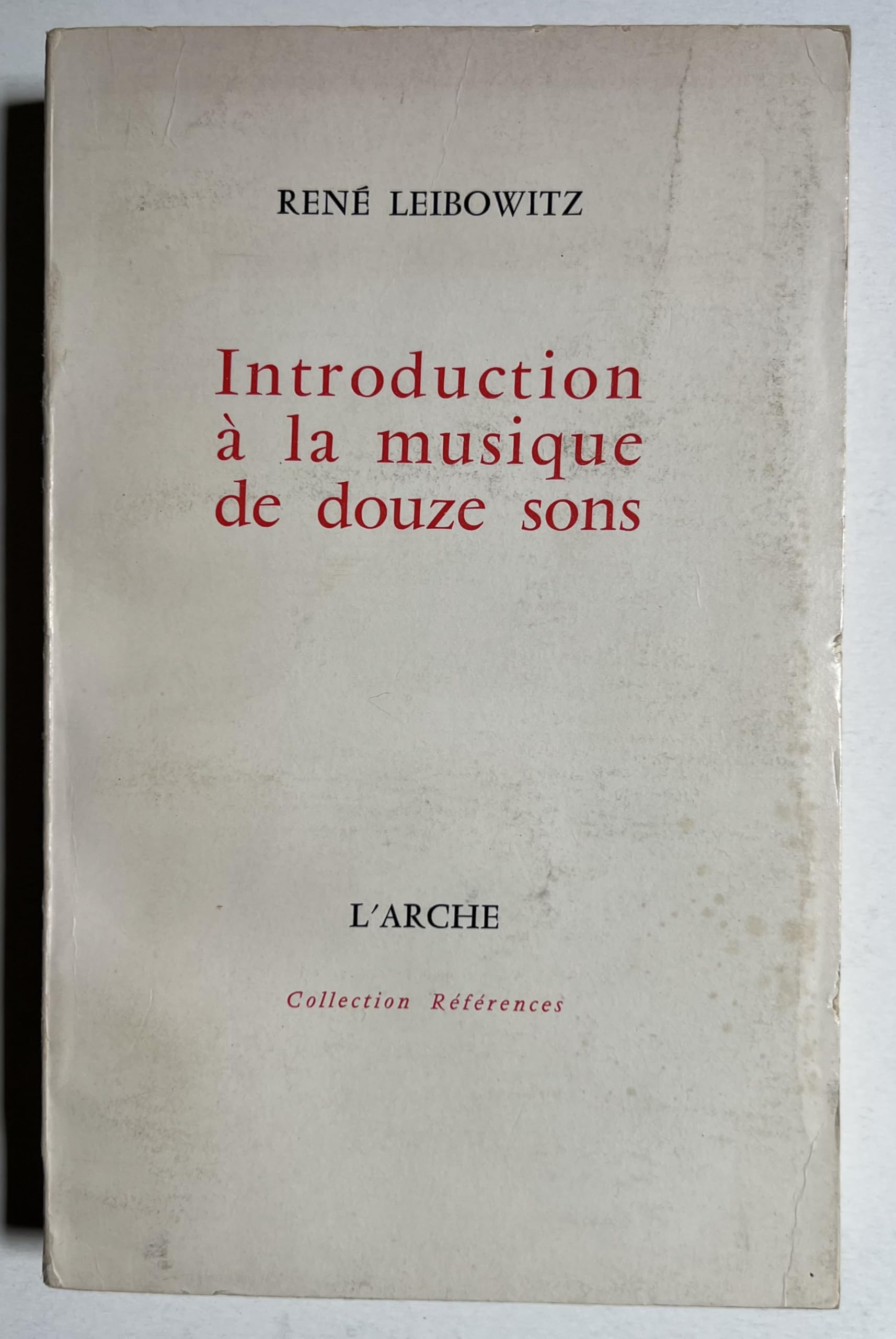 Introduction à la musique de douze sons 