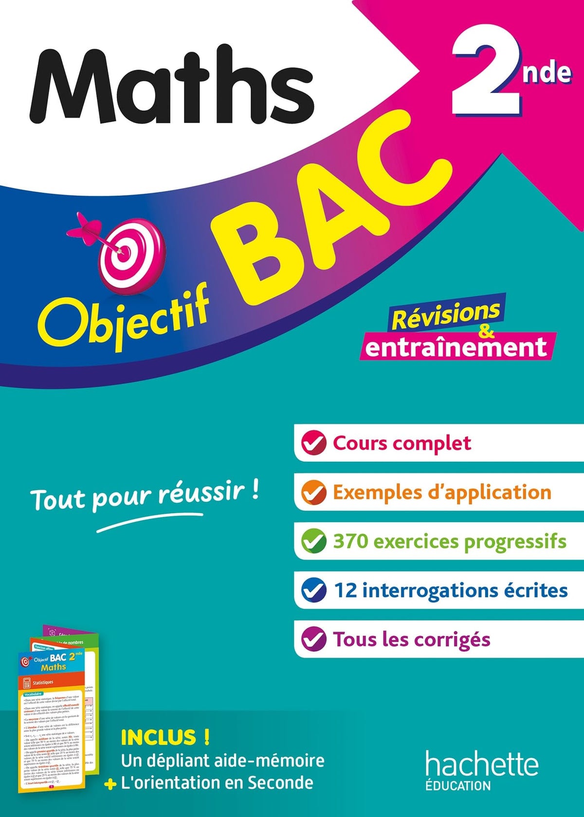 Objectif BAC Maths 2nde 9782017268642