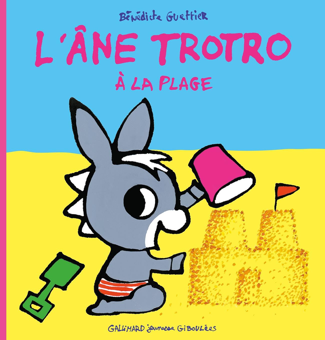 L'ANE TROTRO A LA PLAGE 9782075084222