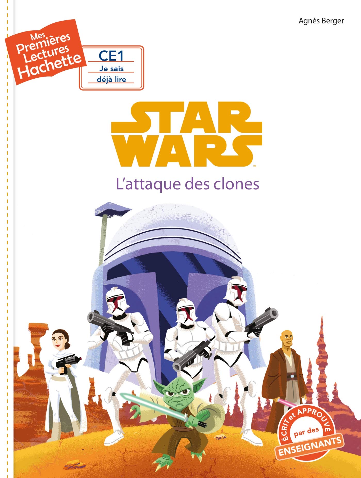 Premières lectures CE1 Star Wars - L'attaque des clones 9782017074915