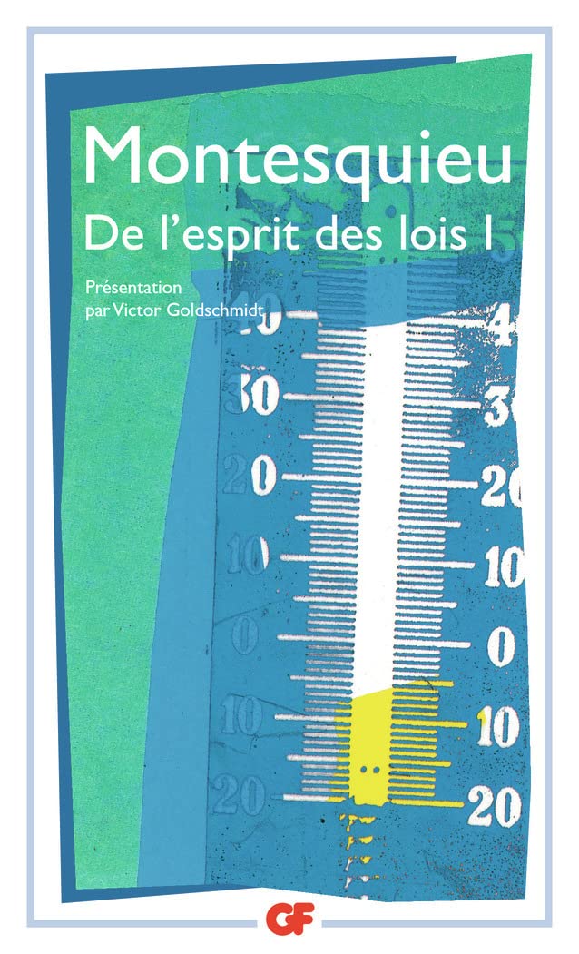 De l'esprit des lois, tome 1 9782080703255