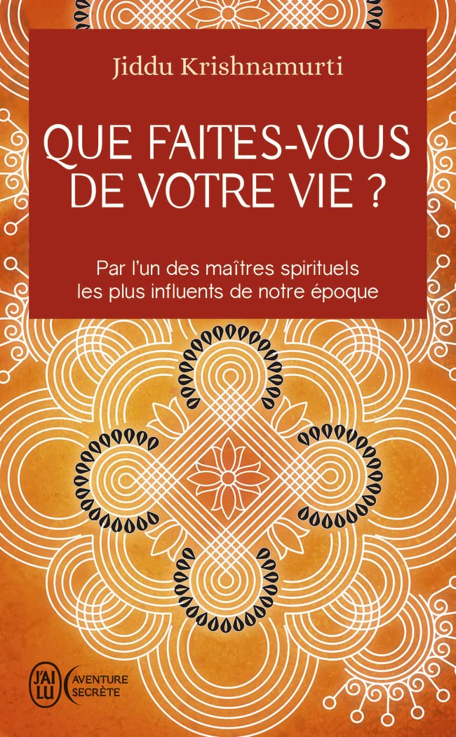 Que faites-vous de votre vie ? 9782290363324