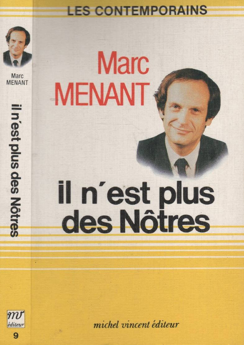 Il N'Est Plus Des Nôtres. 9782867560361