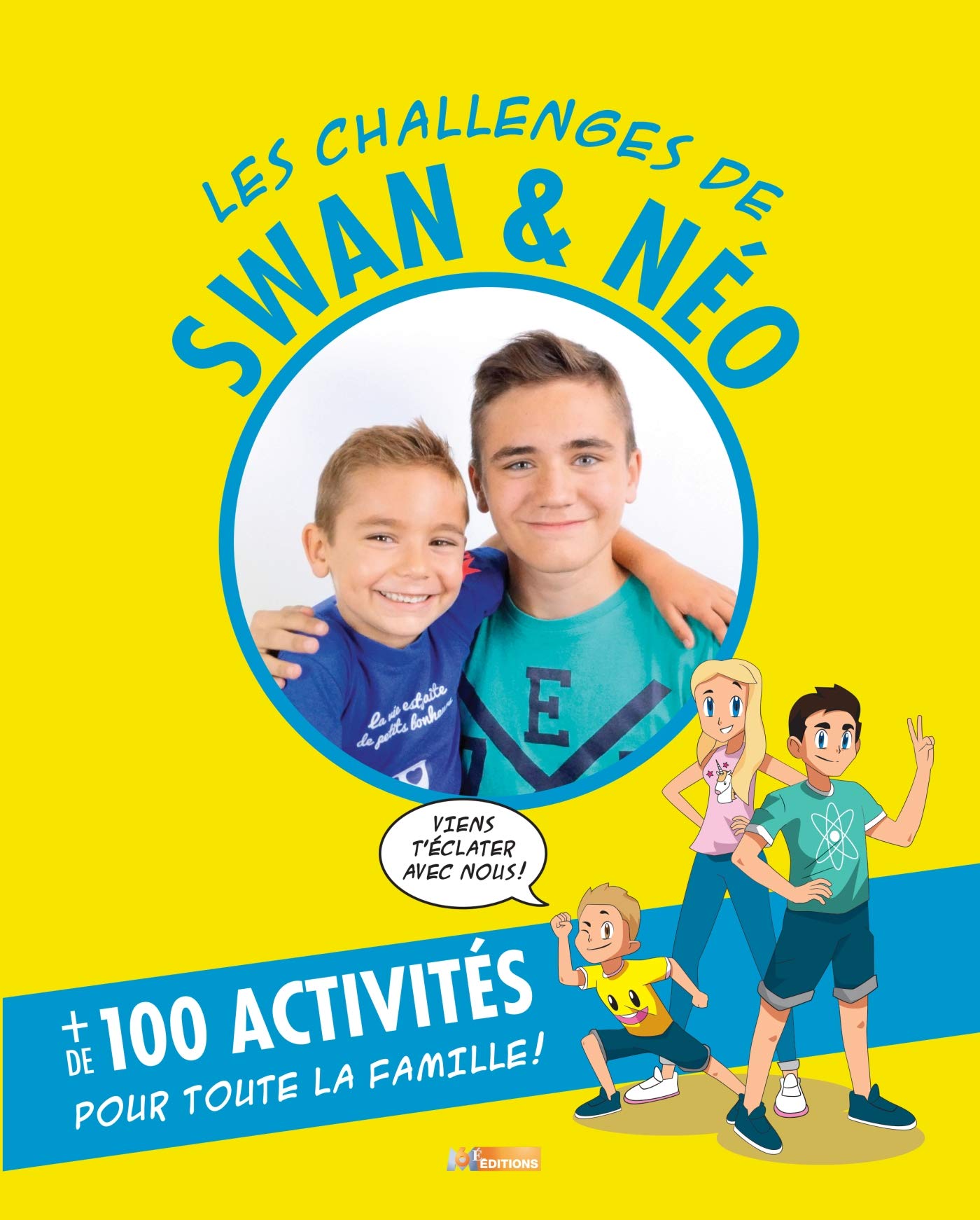Les challenges de Swan et Néo: Mon livre d'activités 9782359851922