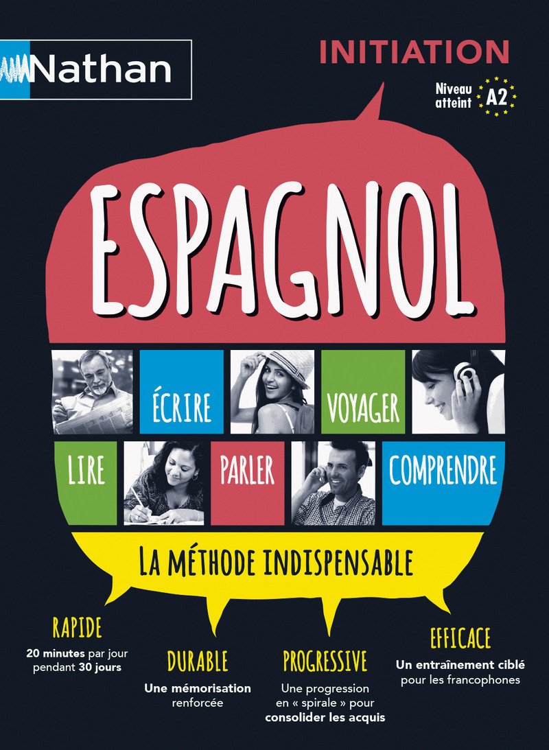COFFRET ESPAGNOL INITIATION NIVEAU ATTEINT A2 - VOIE EXPRESS - 2014 9782098118058